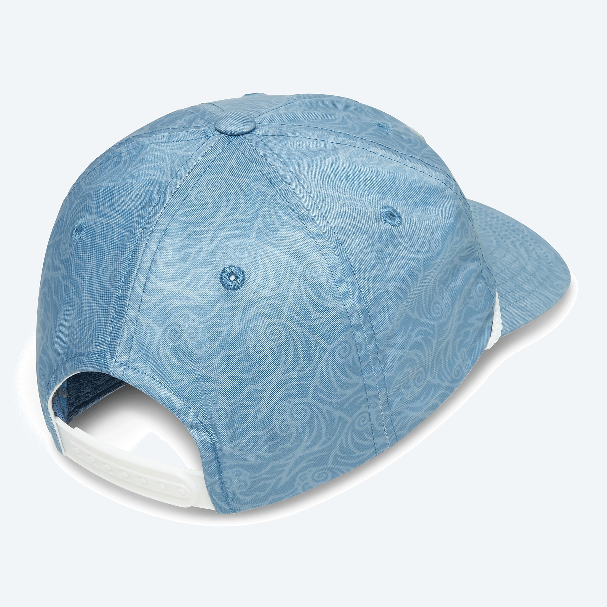 Accessories Woodcut Print Heron Blue Costa Printed Unstructured Hat Image 2 of 3 Accessories Woodcut Print Heron Blue Costa Printed Unstructured Hat Image 2 of 3