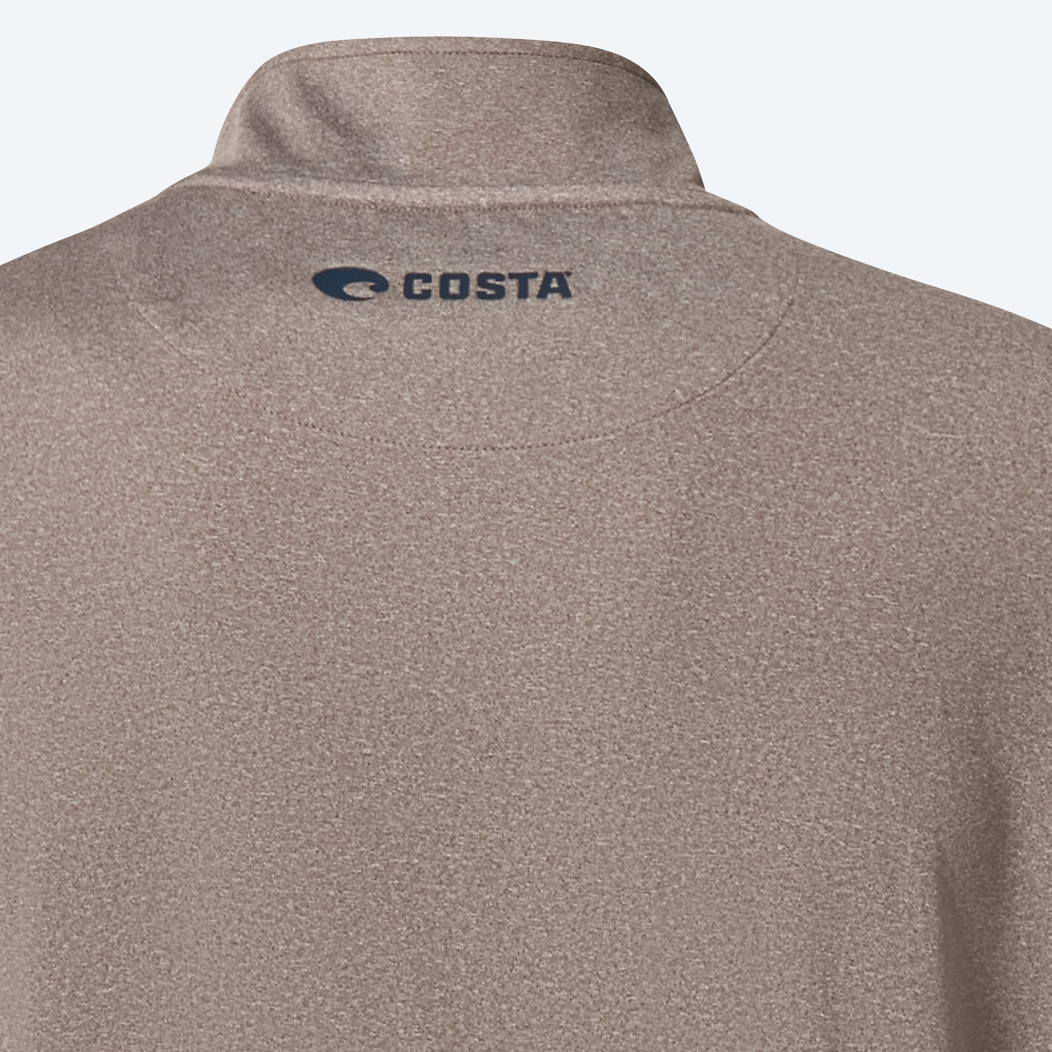 Apparel Gris Storm chiné Costa Voyage Quarter-Zip Image 4 de 4 Apparel Gris Storm chiné Costa Voyage Quarter-Zip Image 4 de 4