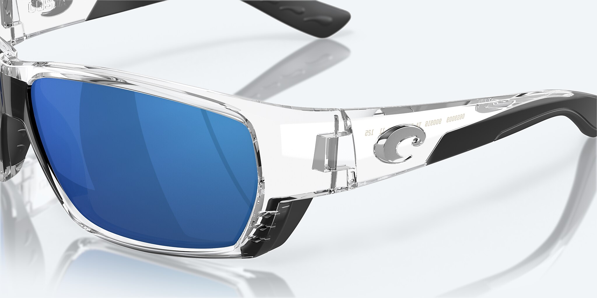 Lentes de Sol Costa Tuna Alley XL (62-11) con Azul Espejeado lente y Cristal Brillante montura Imagen 6 de 7