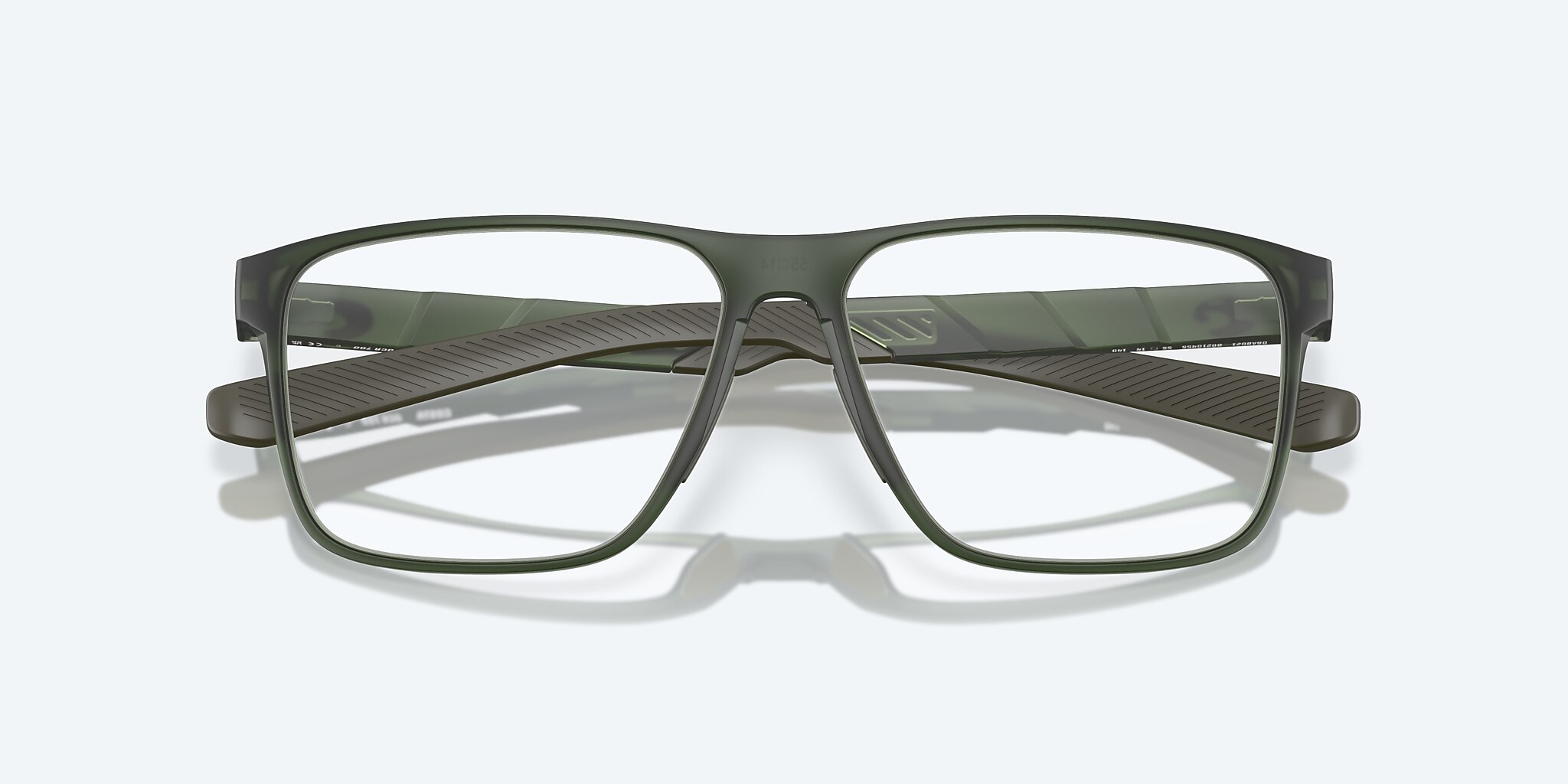 Eyeglasses Costa Ocean Ridge 700 L (57-14) with Demo Lens lens and Matte Algae Green frame Image 5 of 7