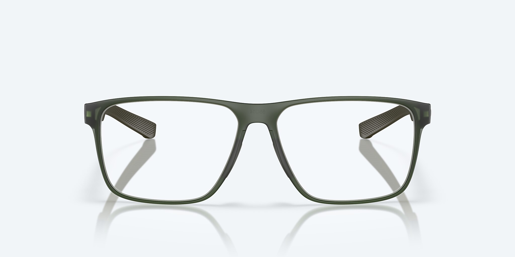 Eyeglasses Costa Ocean Ridge 700 L (57-14) with Demo Lens lens and Matte Algae Green frame Image 2 of 7