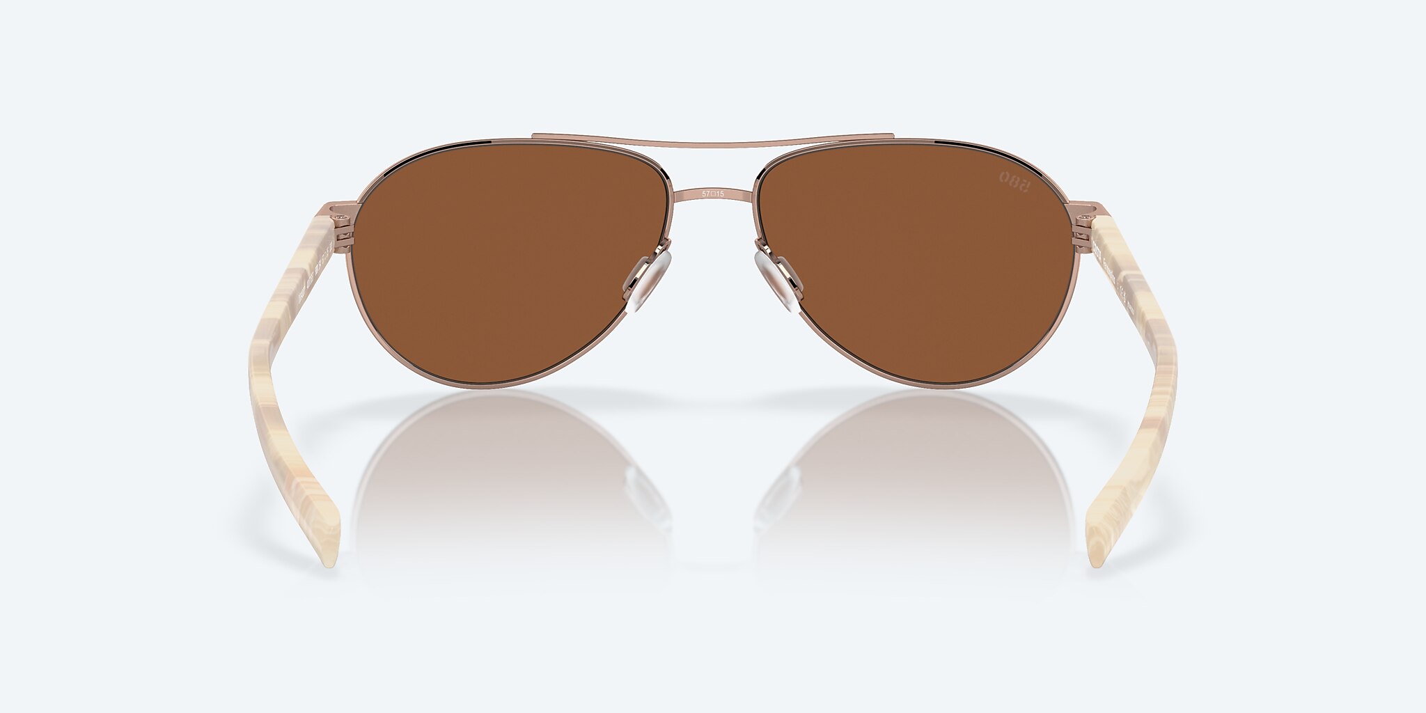 Lentes de Sol Costa Fernandina S (57-15) con Cobre lente y Oro Rosa montura Imagen 4 de 7