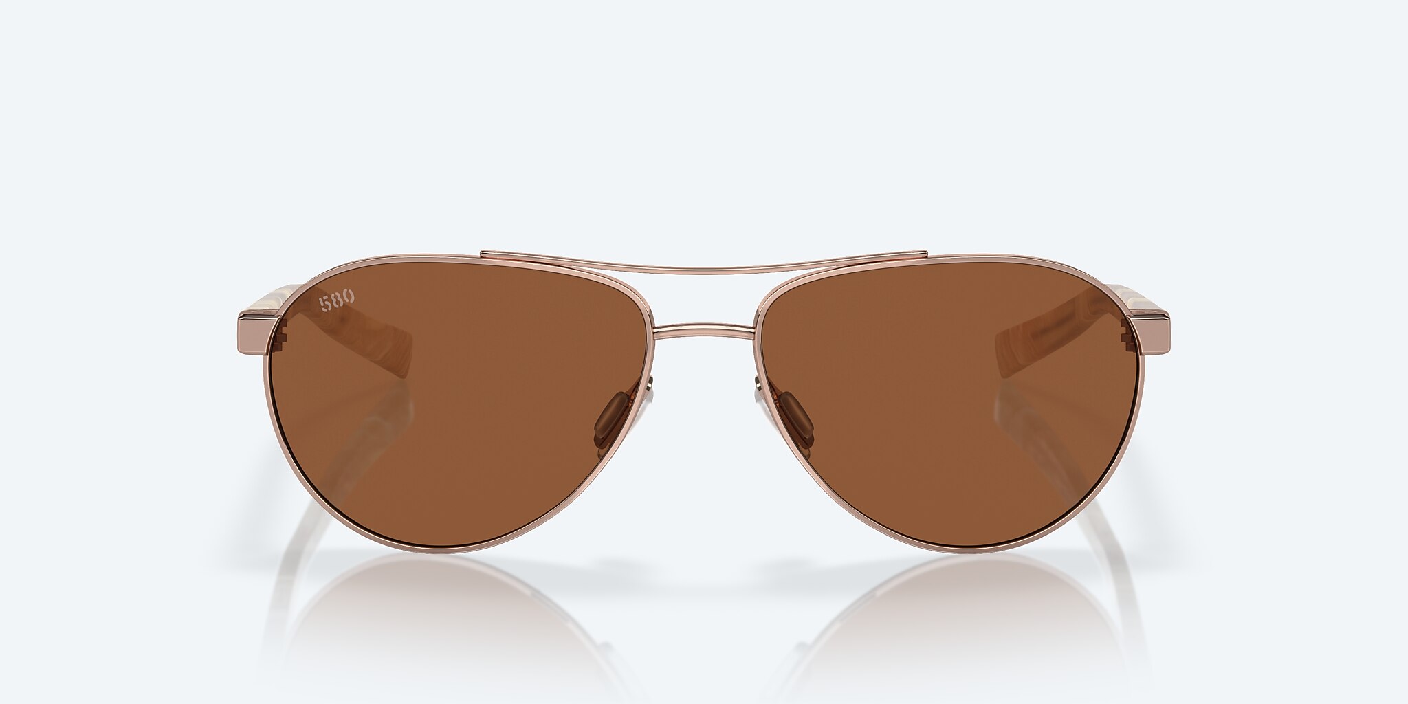 Lentes de Sol Costa Fernandina S (57-15) con Cobre lente y Oro Rosa montura Imagen 2 de 7