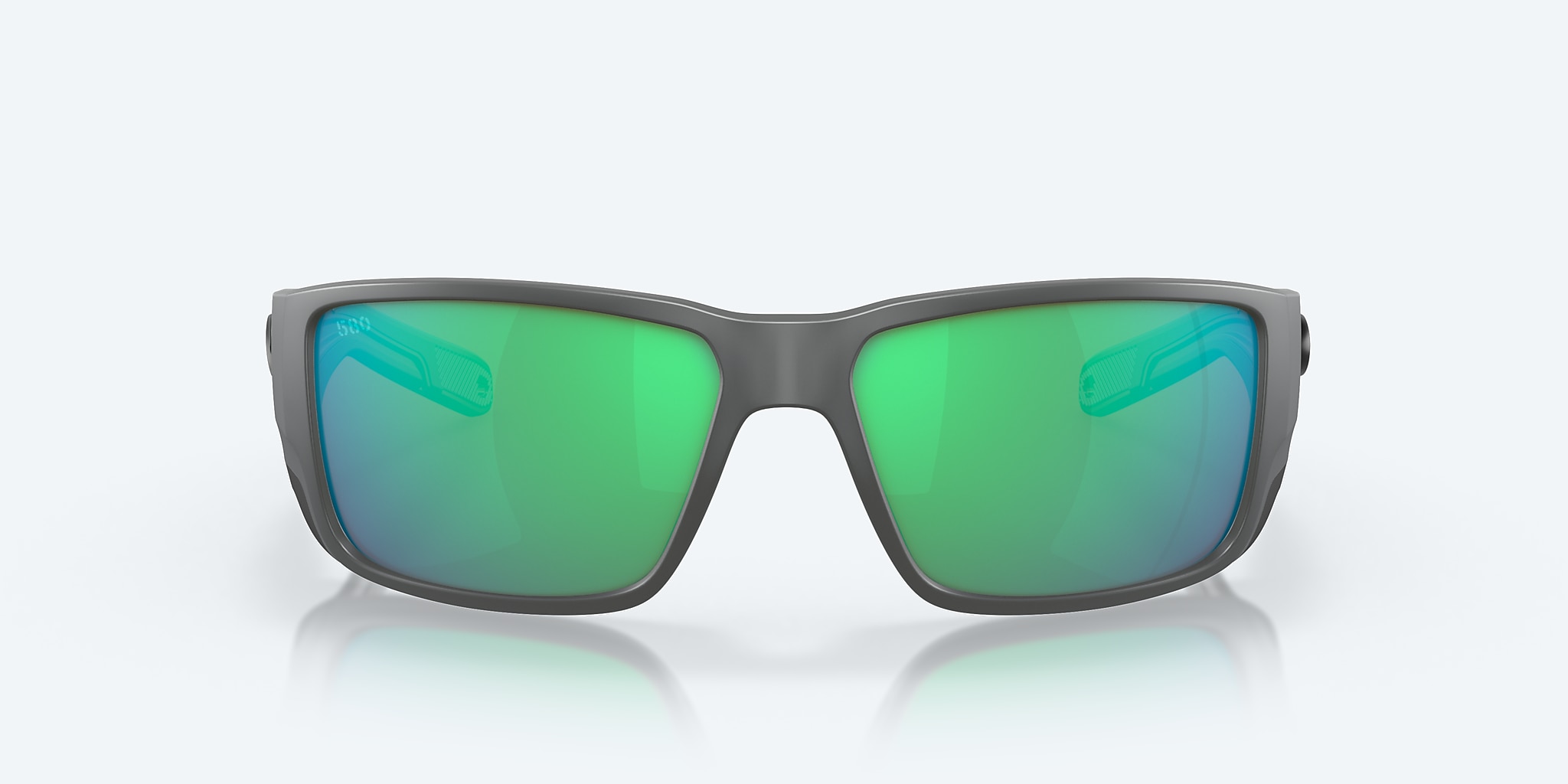 Sunglasses Costa Blackfin PRO L (60-16) with Green Mirror lens and Matte Gray frame Image 2 of 7 Sunglasses Costa Blackfin PRO L (60-16) with Green Mirror lens and Matte Gray frame Image 2 of 7