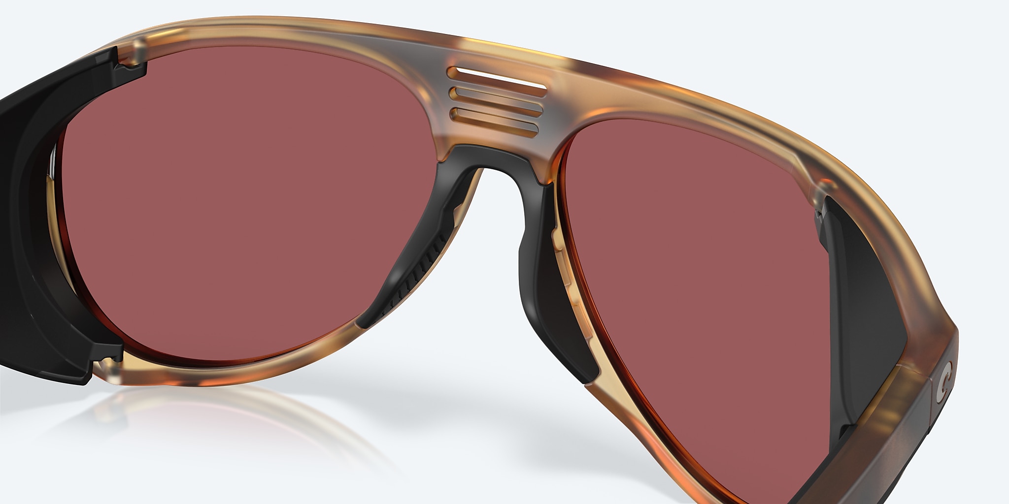 Sunglasses Costa Grand Catalina XL (59-15) with Gold Mirror lens and Matte Tortoise frame Image 7 of 8 Sunglasses Costa Grand Catalina XL (59-15) with Gold Mirror lens and Matte Tortoise frame Image 7 of 8