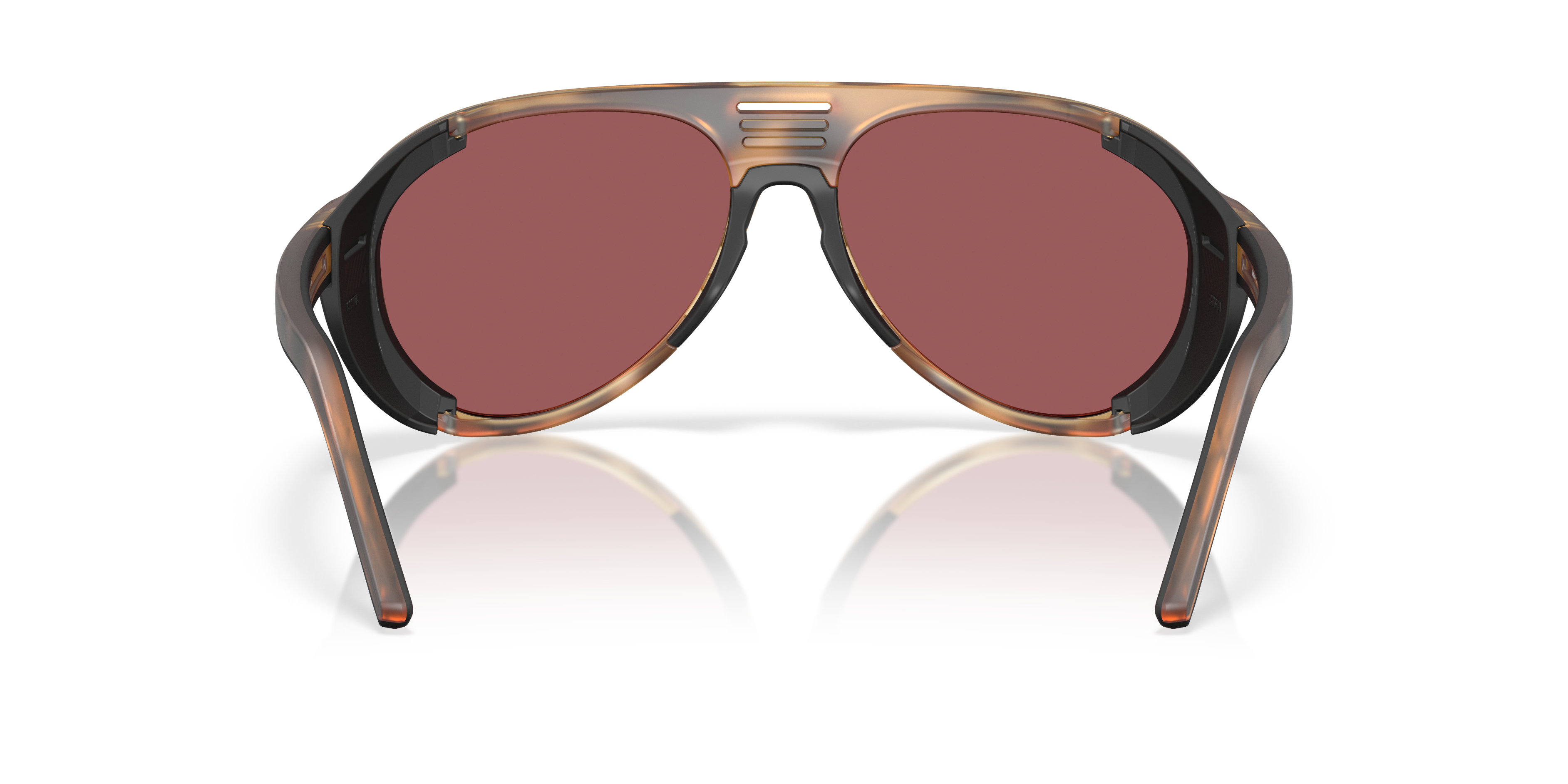 Costa Del Mar Grand Catalina Sunglasses - Matte Black Frame / Gold Mirror Polarized Glass 580G Lenses (Men's, 100% UV)