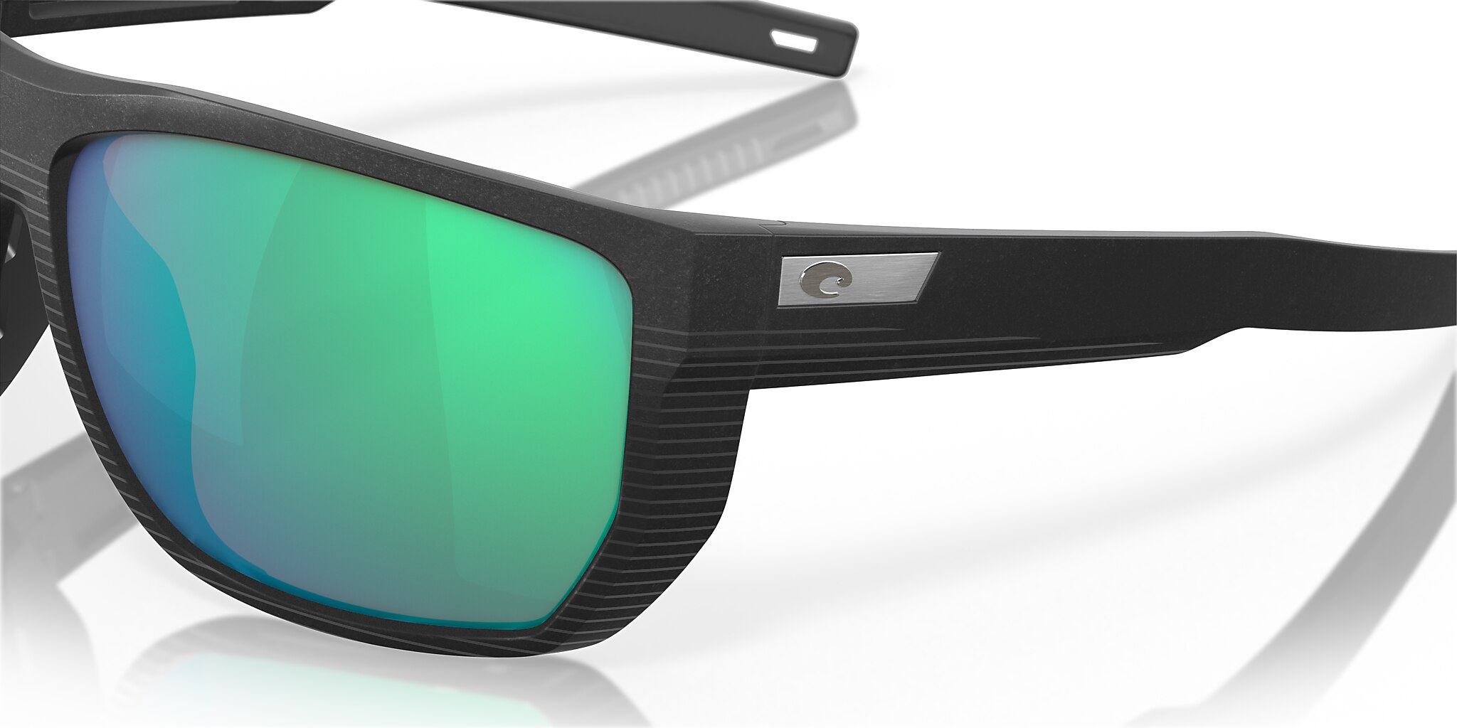 Costa Santiago L (63-16) with Green Mirror lenses and Net Black