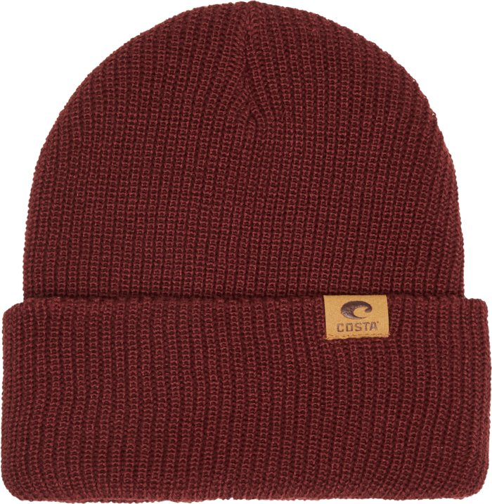 Lava Red Costa Cuff Beanie | Costa Del Mar®