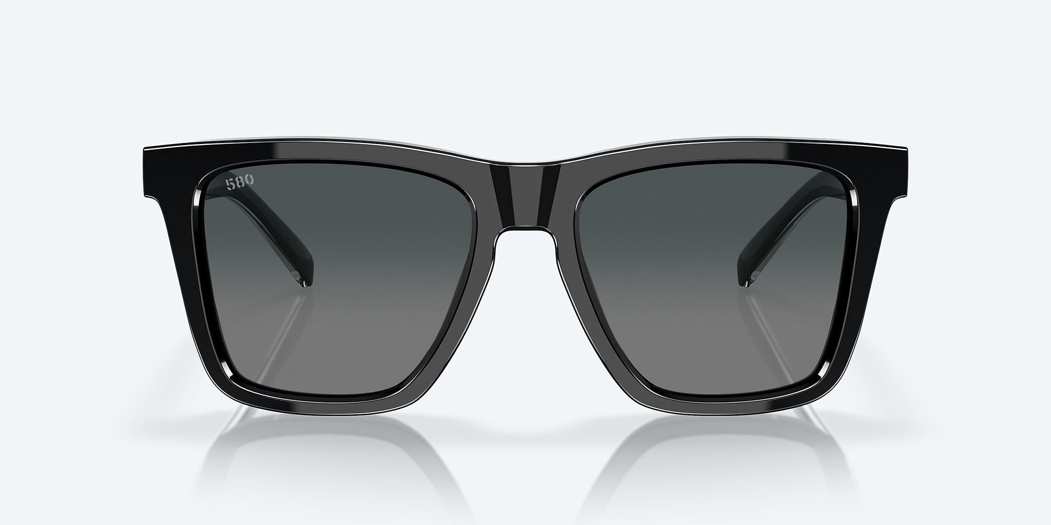 Sunglasses Costa Keramas L (54-19) with Gray Gradient lens and Black frame Image 2 of 7 Sunglasses Costa Keramas L (54-19) with Gray Gradient lens and Black frame Image 2 of 7