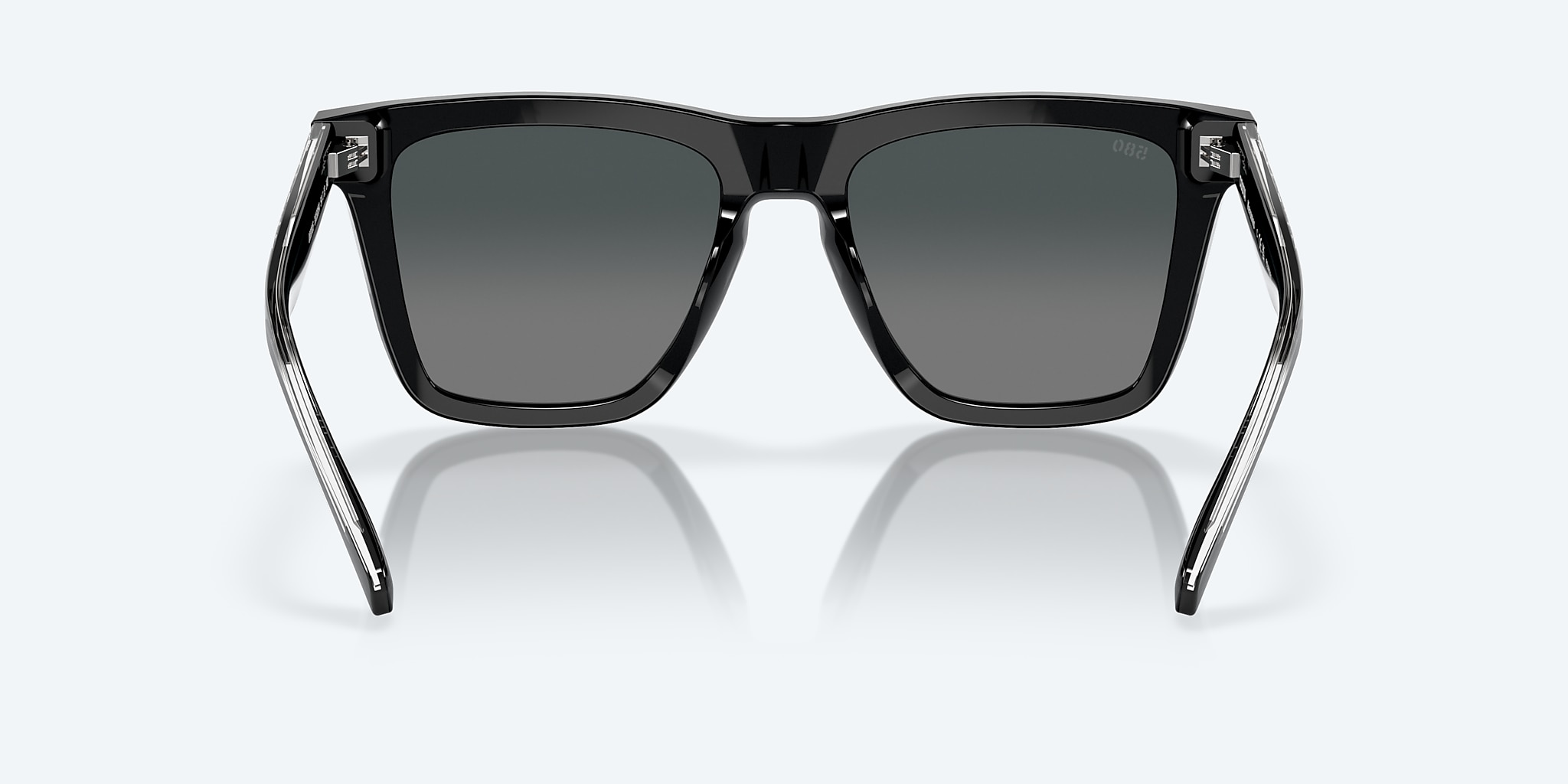 Sunglasses Costa Keramas L (54-19) with Gray Gradient lens and Black frame Image 4 of 7 Sunglasses Costa Keramas L (54-19) with Gray Gradient lens and Black frame Image 4 of 7
