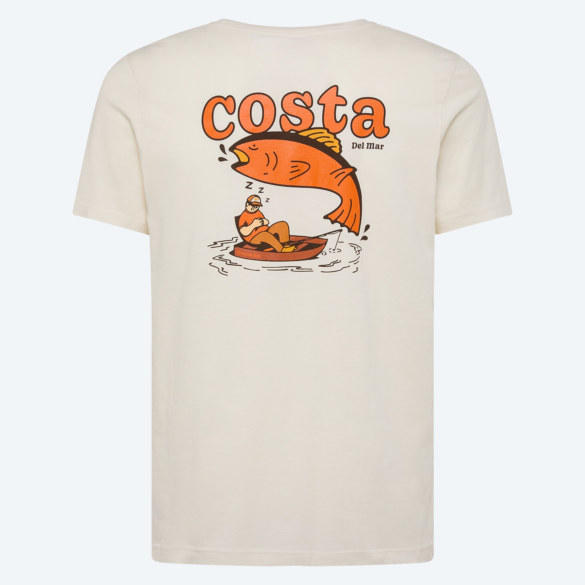 Apparel Blanc rétro Costa Catchin ZZZ Image 1 de 2