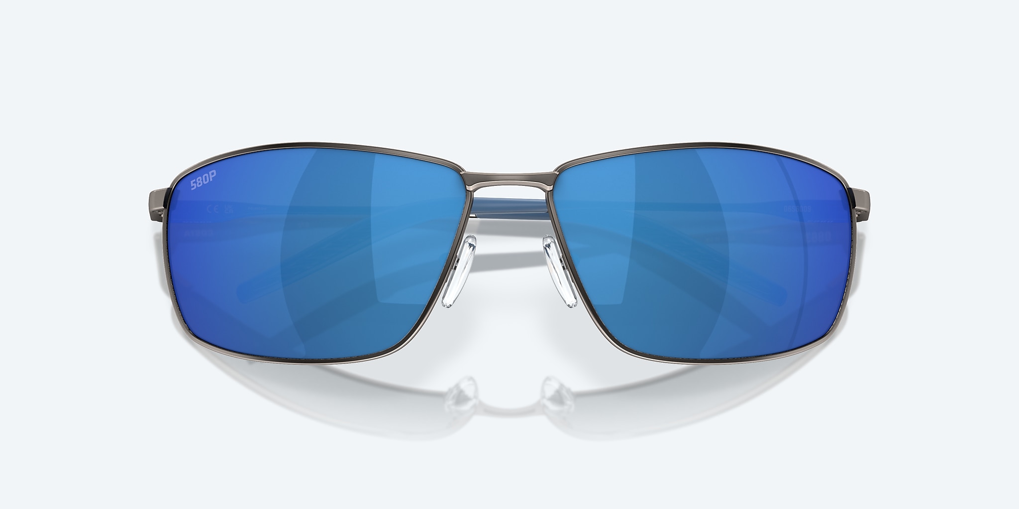 Sunglasses Costa Turret L (63-15) with Blue Mirror lens and Matte Dark Gunmetal frame Image 5 of 7 Sunglasses Costa Turret L (63-15) with Blue Mirror lens and Matte Dark Gunmetal frame Image 5 of 7