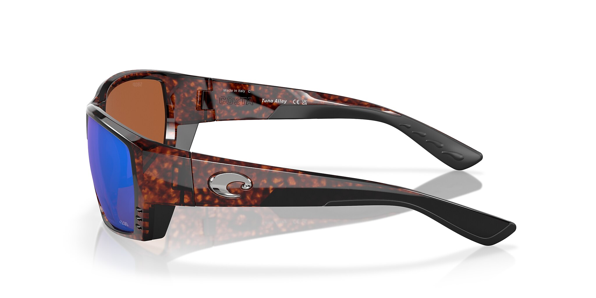AAA カチューシャ メガネ リスバン えーぱんだ 青多め Costa Tuna Alley Readers XL (62-11) with Green Mirror lenses and