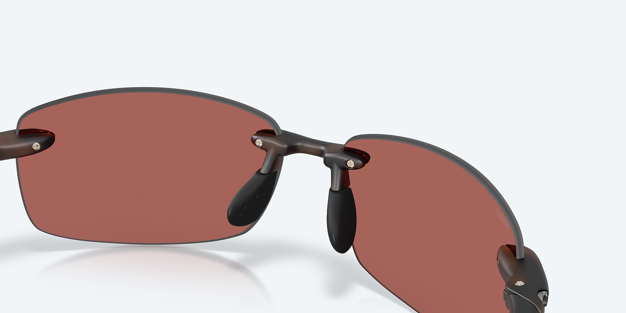 Sunglasses Costa Ballast  (60-15) with Gold Mirror lens and Matte Tortoise frame Image 7 of 7