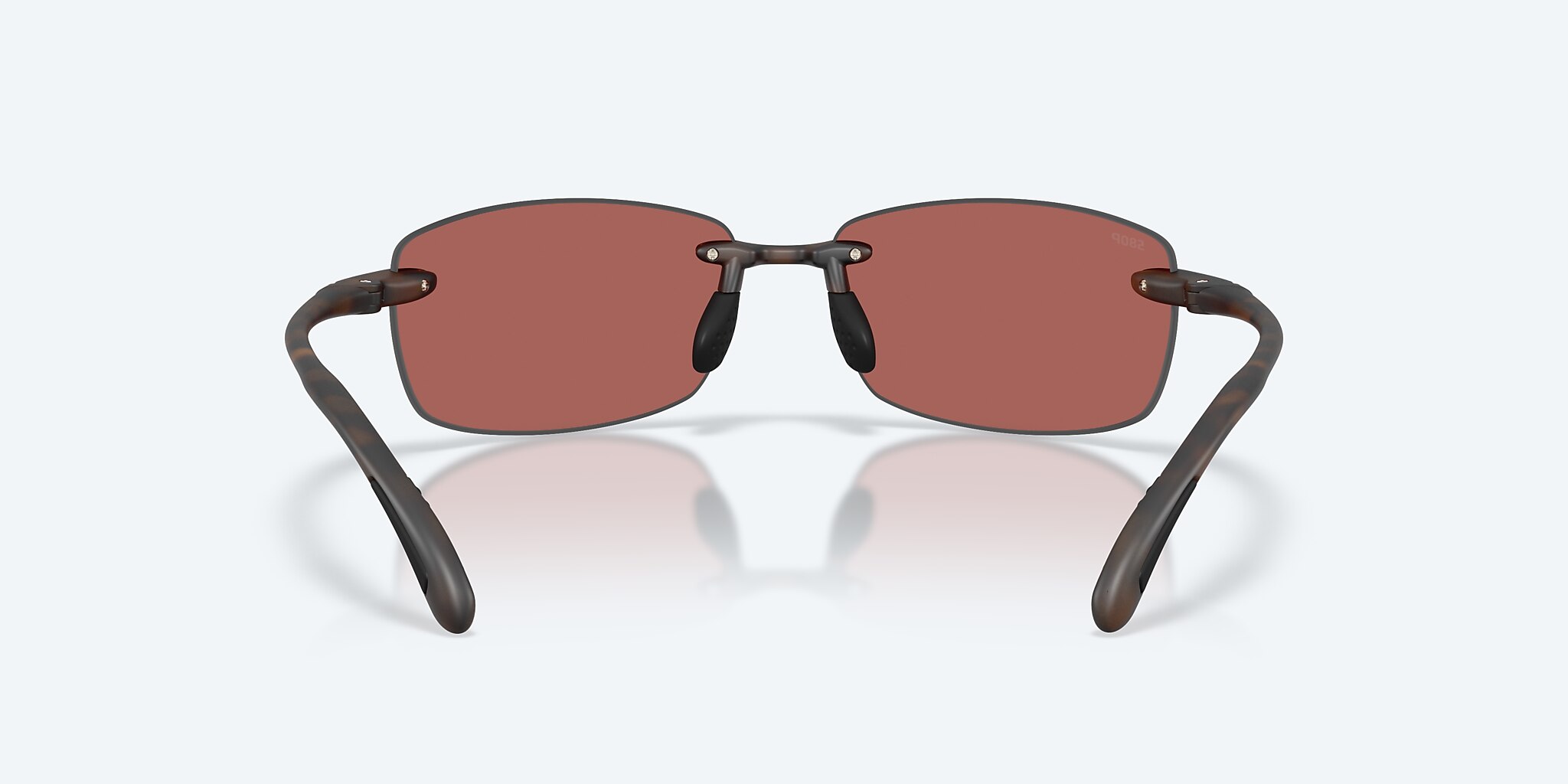 Sunglasses Costa Ballast  (60-15) with Gold Mirror lens and Matte Tortoise frame Image 4 of 7