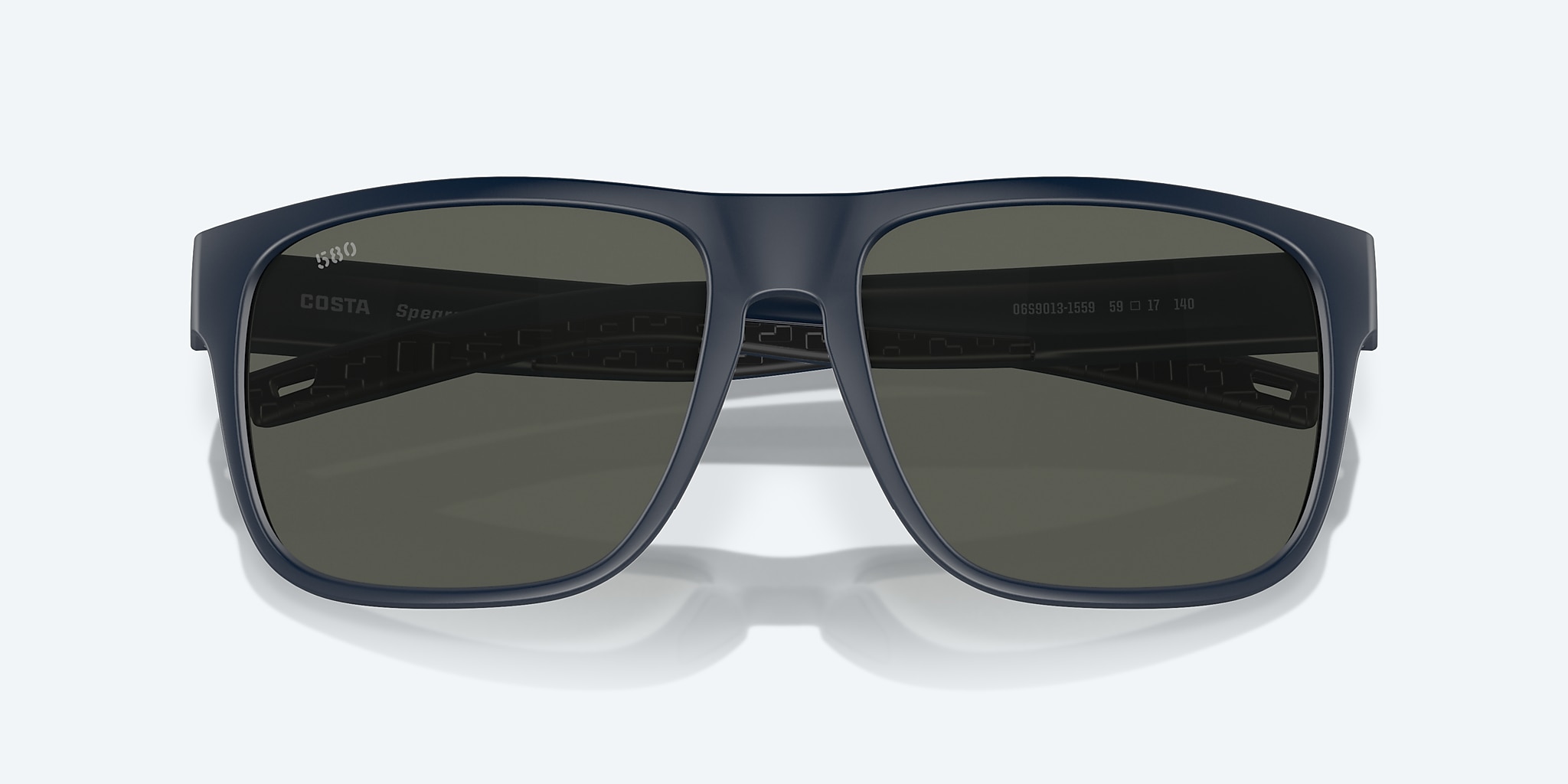Sunglasses Costa Spearo XL XXL (59-17) with Gray lens and Midnight Blue frame Image 5 of 7 Sunglasses Costa Spearo XL XXL (59-17) with Gray lens and Midnight Blue frame Image 5 of 7