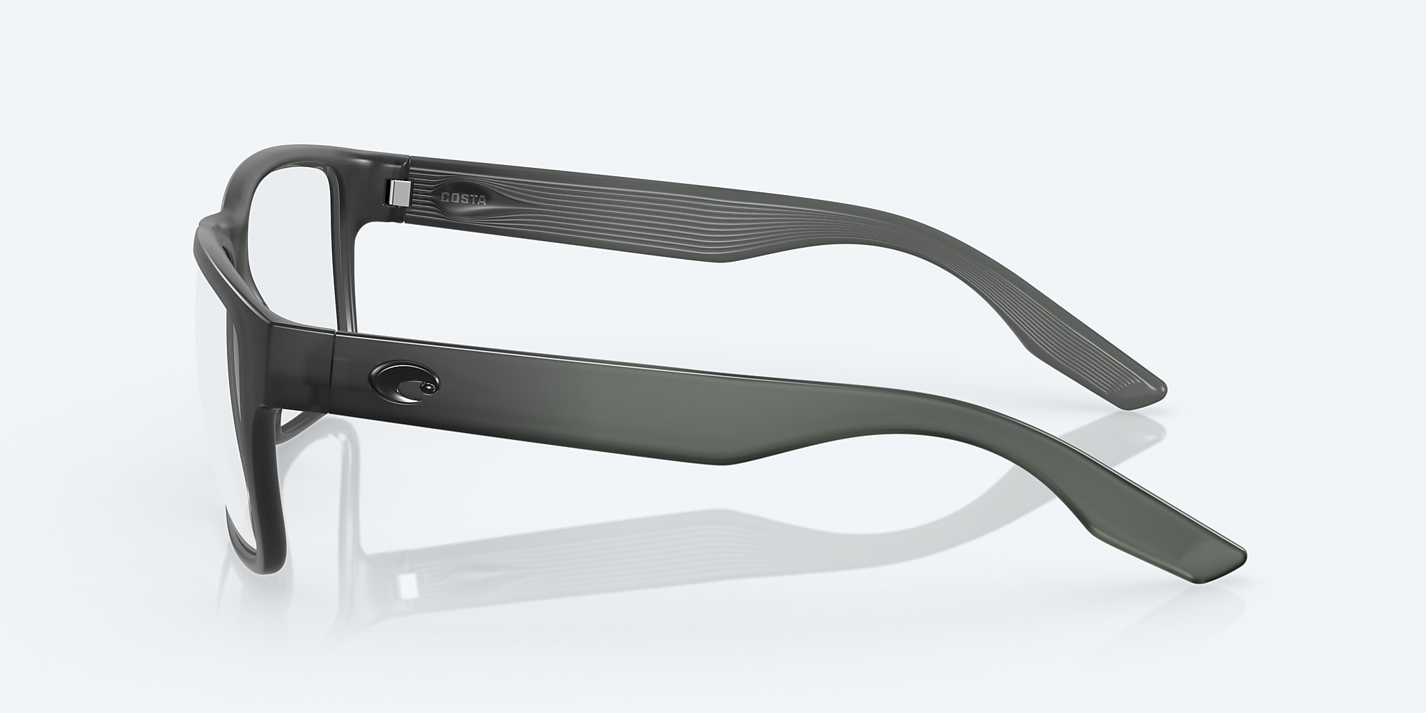 Eyeglasses Costa Paunch RX XL (57-16) with Demo Lens lens and Matte Smoke Crystal frame Image 3 of 7 Eyeglasses Costa Paunch RX XL (57-16) with Demo Lens lens and Matte Smoke Crystal frame Image 3 of 7