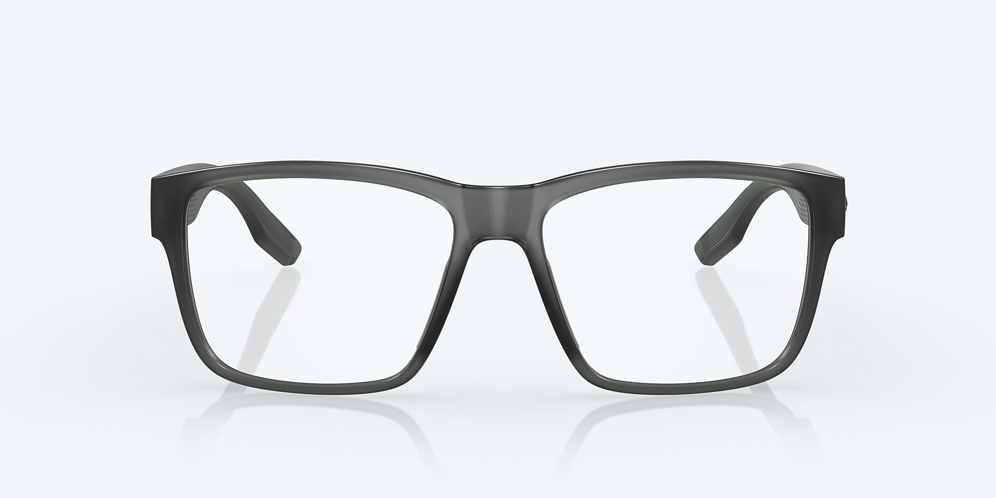 Eyeglasses Costa Paunch RX XL (57-16) with Demo Lens lens and Matte Smoke Crystal frame Image 2 of 7 Eyeglasses Costa Paunch RX XL (57-16) with Demo Lens lens and Matte Smoke Crystal frame Image 2 of 7