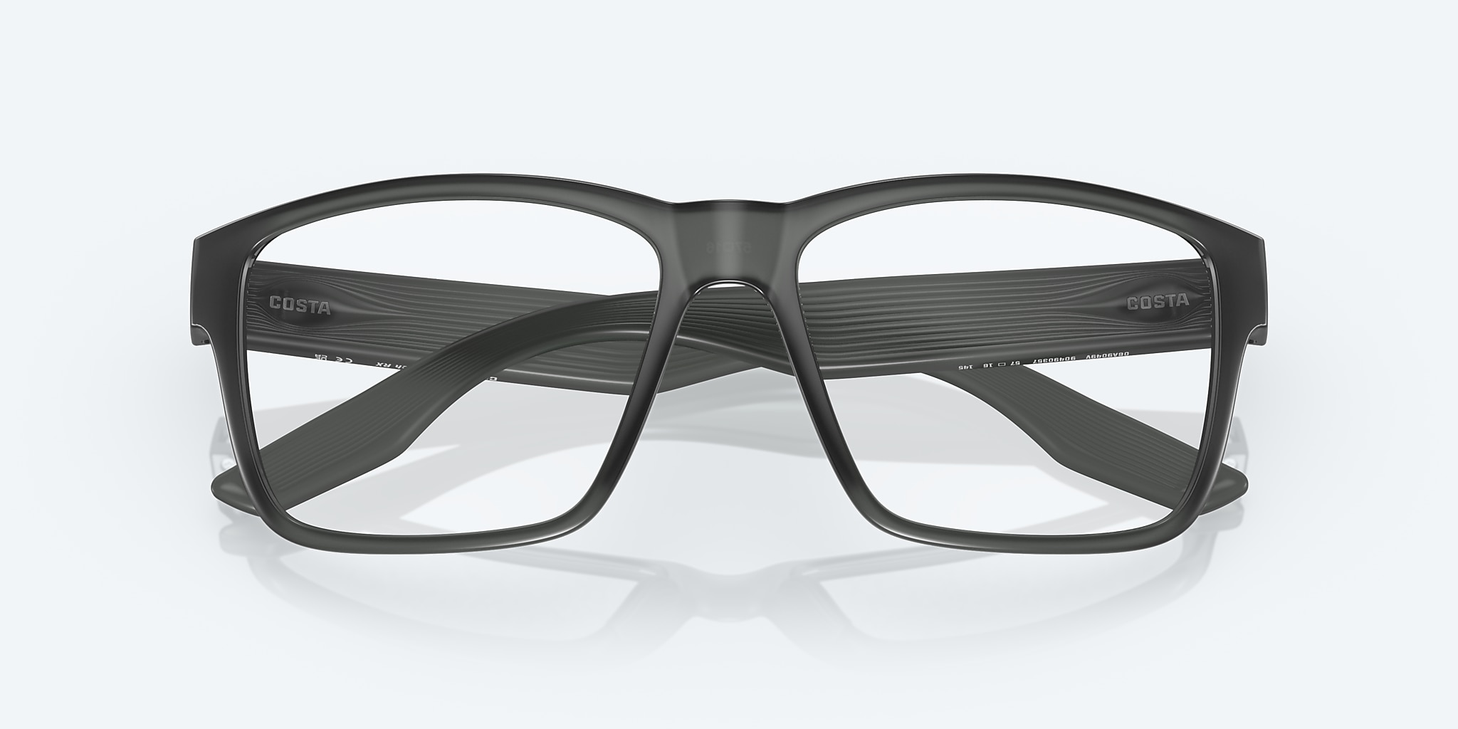 Eyeglasses Costa Paunch RX XL (57-16) with Demo Lens lens and Matte Smoke Crystal frame Image 5 of 7 Eyeglasses Costa Paunch RX XL (57-16) with Demo Lens lens and Matte Smoke Crystal frame Image 5 of 7