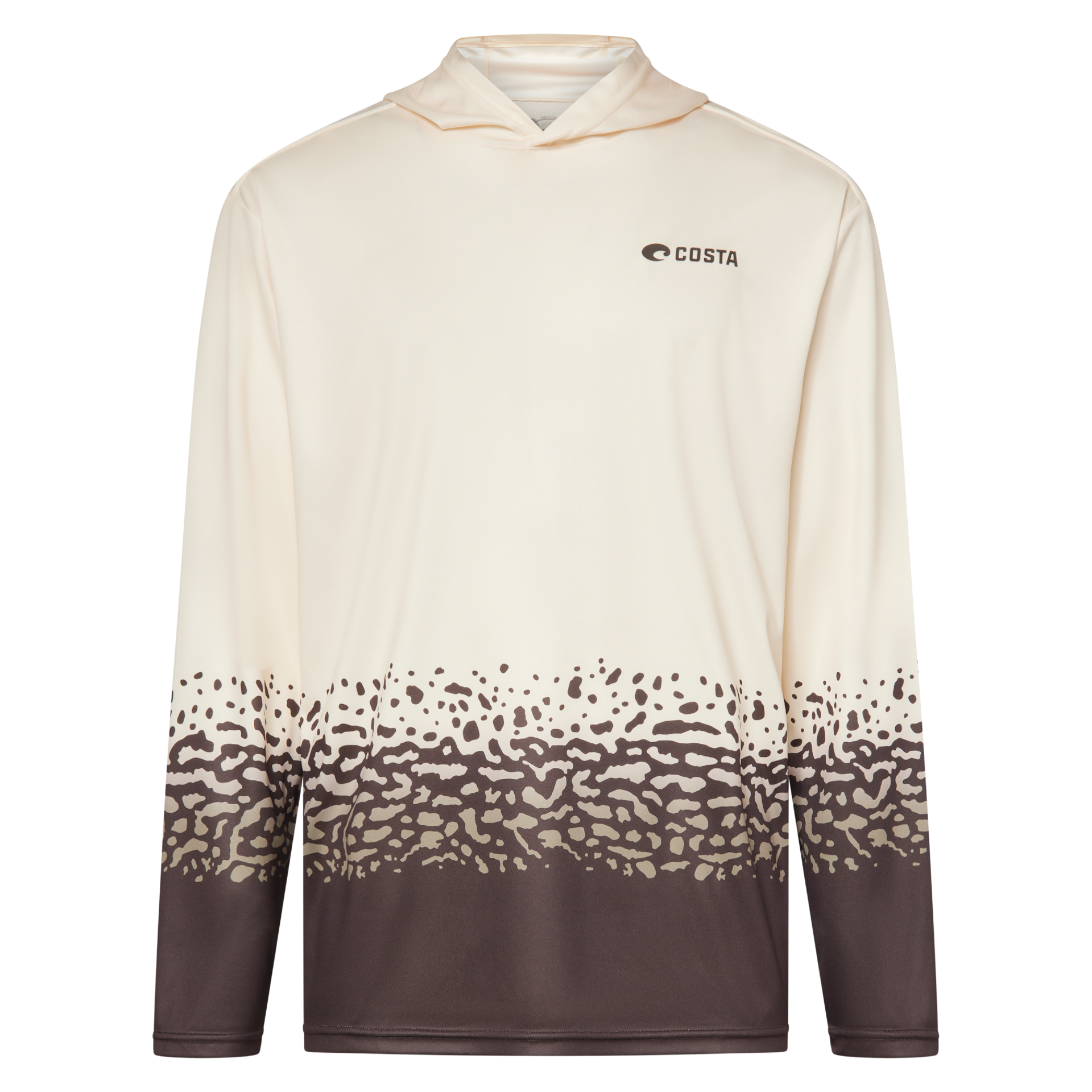 Costa Del Mar Men's Fishskins Hooded Performance Shirt