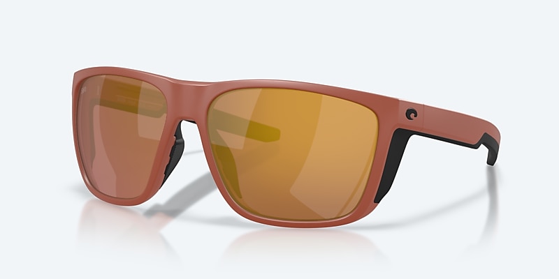Sunglasses Costa Ferg XL XXL (62-16) with Gold Mirror lens and Matte Terra Cotta frame Image 1 of 8