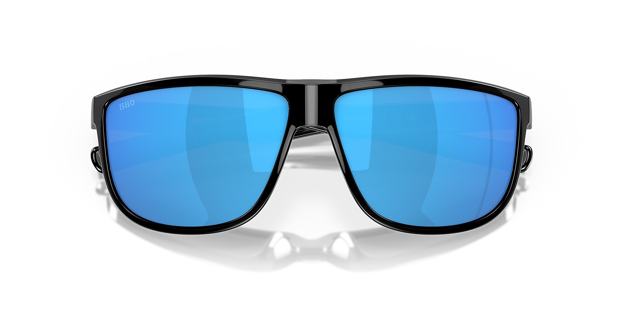 Costa Rincondo M (61-12) with Blue Mirror lenses and Shiny Black