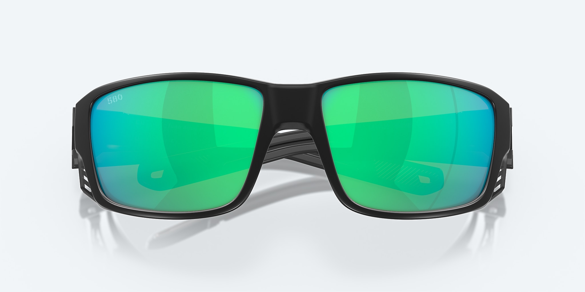 Sunglasses Costa Tuna Alley PRO L (60-16) with Green Mirror lens and Matte Black frame Image 5 of 7 Sunglasses Costa Tuna Alley PRO L (60-16) with Green Mirror lens and Matte Black frame Image 5 of 7