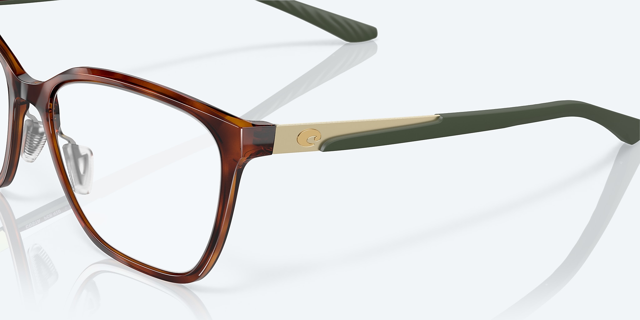 Lentes de Vista Costa Pacific Rise 410 S (52-17) con Micas de Demostración lente y Tipo Carey montura Imagen 6 de 7 Lentes de Vista Costa Pacific Rise 410 S (52-17) con Micas de Demostración lente y Tipo Carey montura Imagen 6 de 7