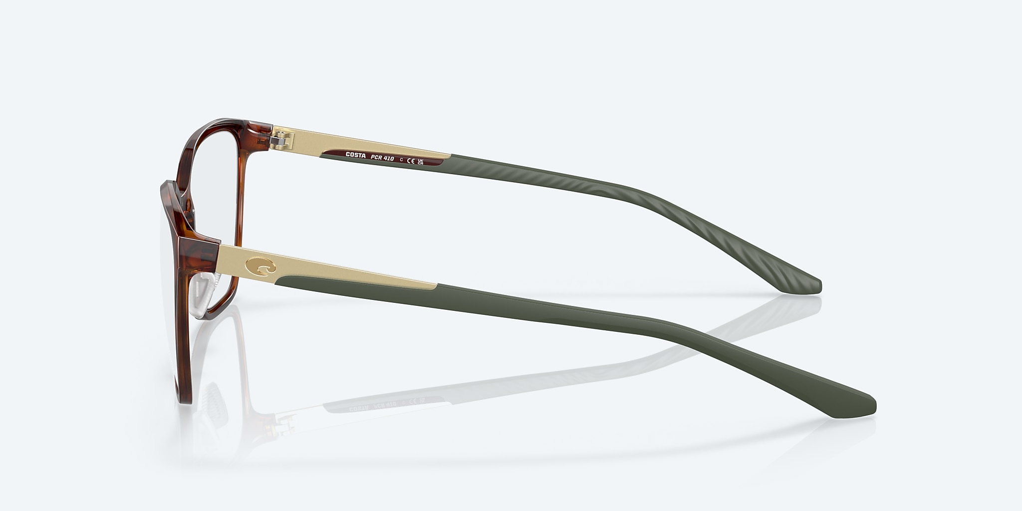 Lentes de Vista Costa Pacific Rise 410 S (52-17) con Micas de Demostración lente y Tipo Carey montura Imagen 3 de 7 Lentes de Vista Costa Pacific Rise 410 S (52-17) con Micas de Demostración lente y Tipo Carey montura Imagen 3 de 7