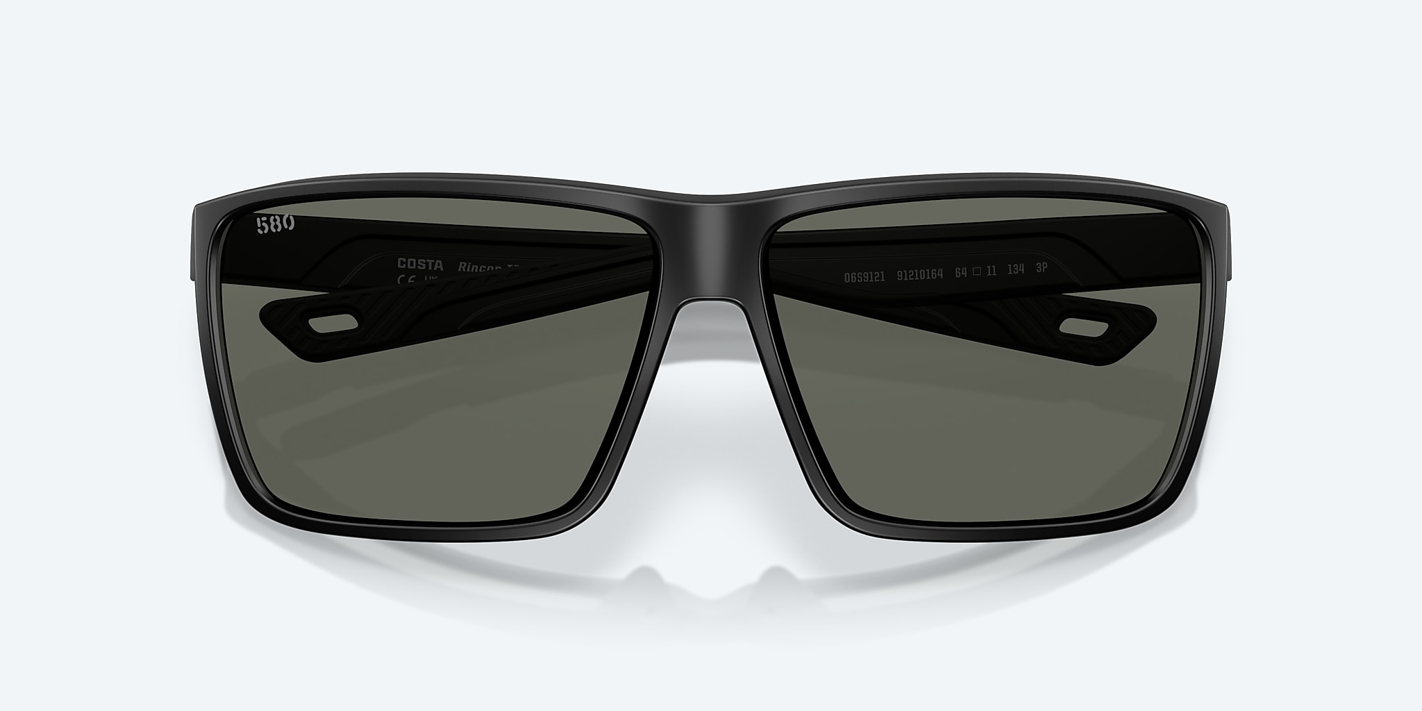 Sunglasses Costa Rincon II XL (64-11) with Gray lens and Matte Black frame Image 5 of 8 Sunglasses Costa Rincon II XL (64-11) with Gray lens and Matte Black frame Image 5 of 8