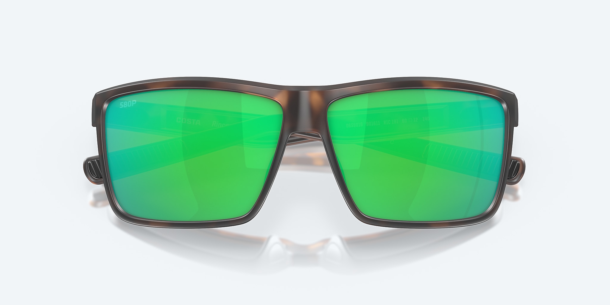 Sunglasses Costa Rinconcito M (60-12) with Green Mirror lens and Matte Tortoise frame Image 5 of 7 Sunglasses Costa Rinconcito M (60-12) with Green Mirror lens and Matte Tortoise frame Image 5 of 7