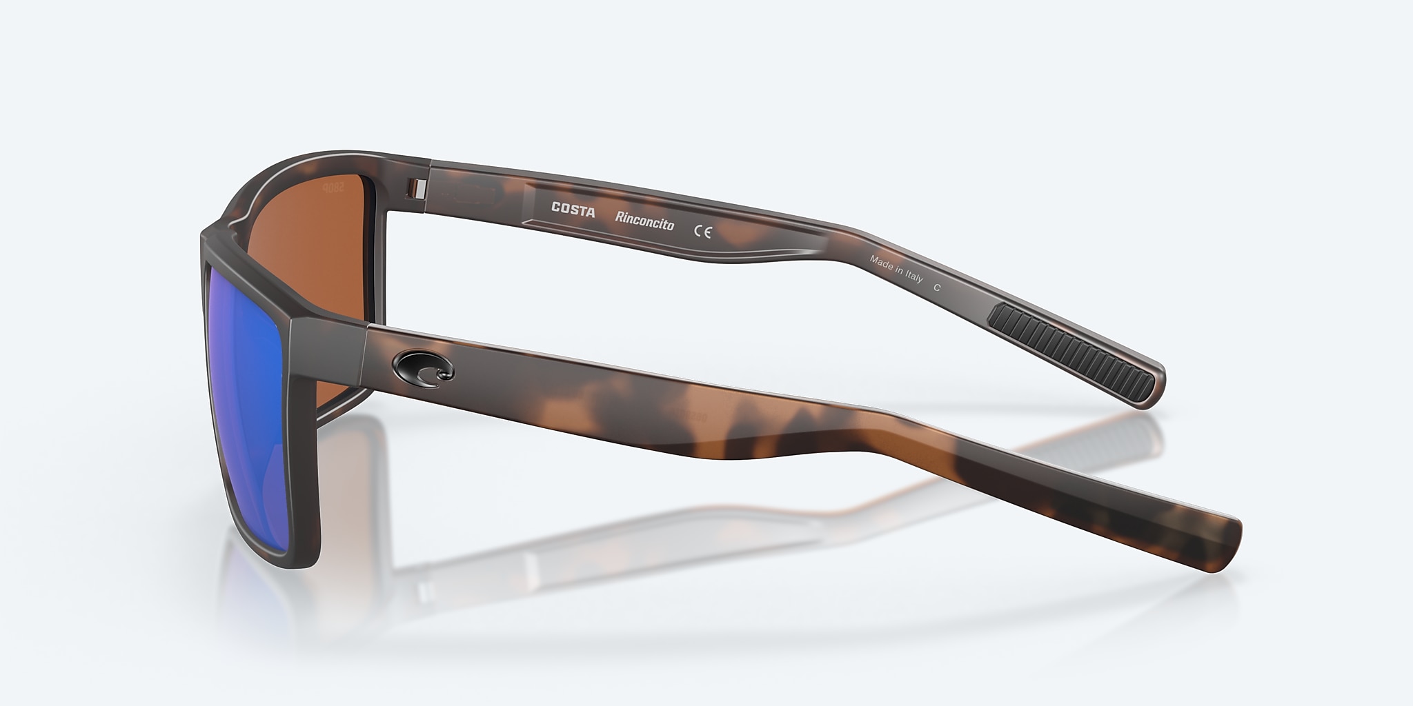 Sunglasses Costa Rinconcito M (60-12) with Green Mirror lens and Matte Tortoise frame Image 3 of 7 Sunglasses Costa Rinconcito M (60-12) with Green Mirror lens and Matte Tortoise frame Image 3 of 7