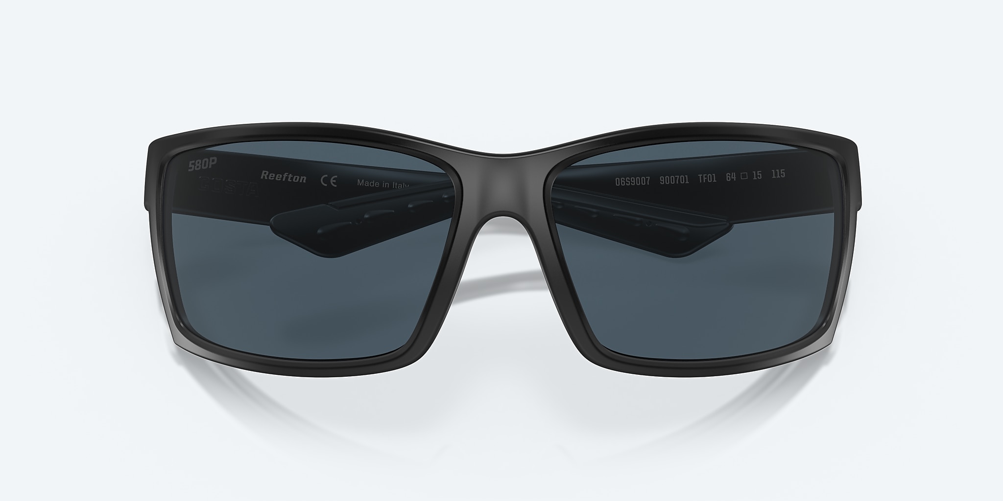 Sunglasses Costa Reefton XL (64-15) with Gray lens and Blackout frame Image 5 of 7 Sunglasses Costa Reefton XL (64-15) with Gray lens and Blackout frame Image 5 of 7