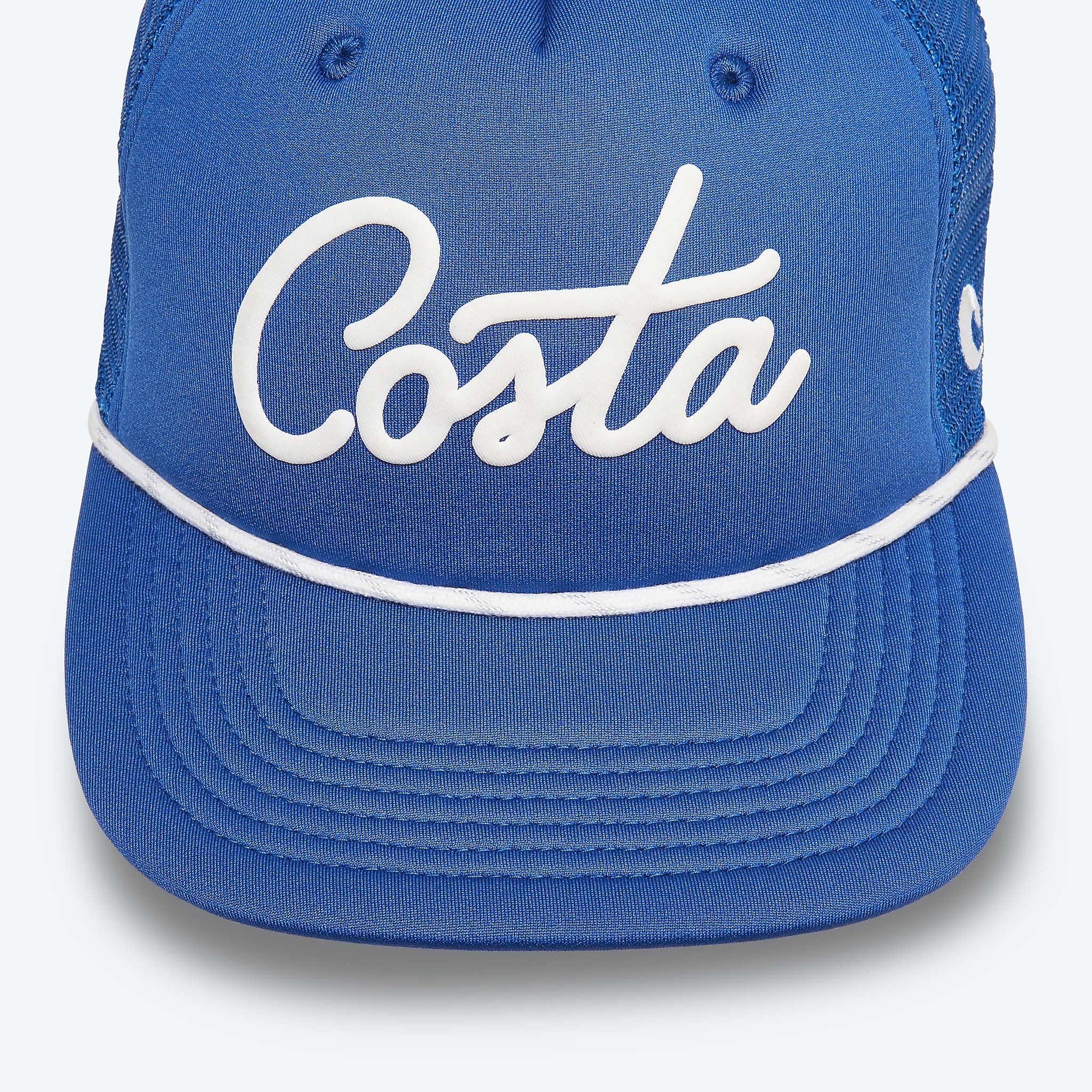 Accessories Channel Blue Costa New Foam Front Trucker Image 3 of 3 Accessories Channel Blue Costa New Foam Front Trucker Image 3 of 3