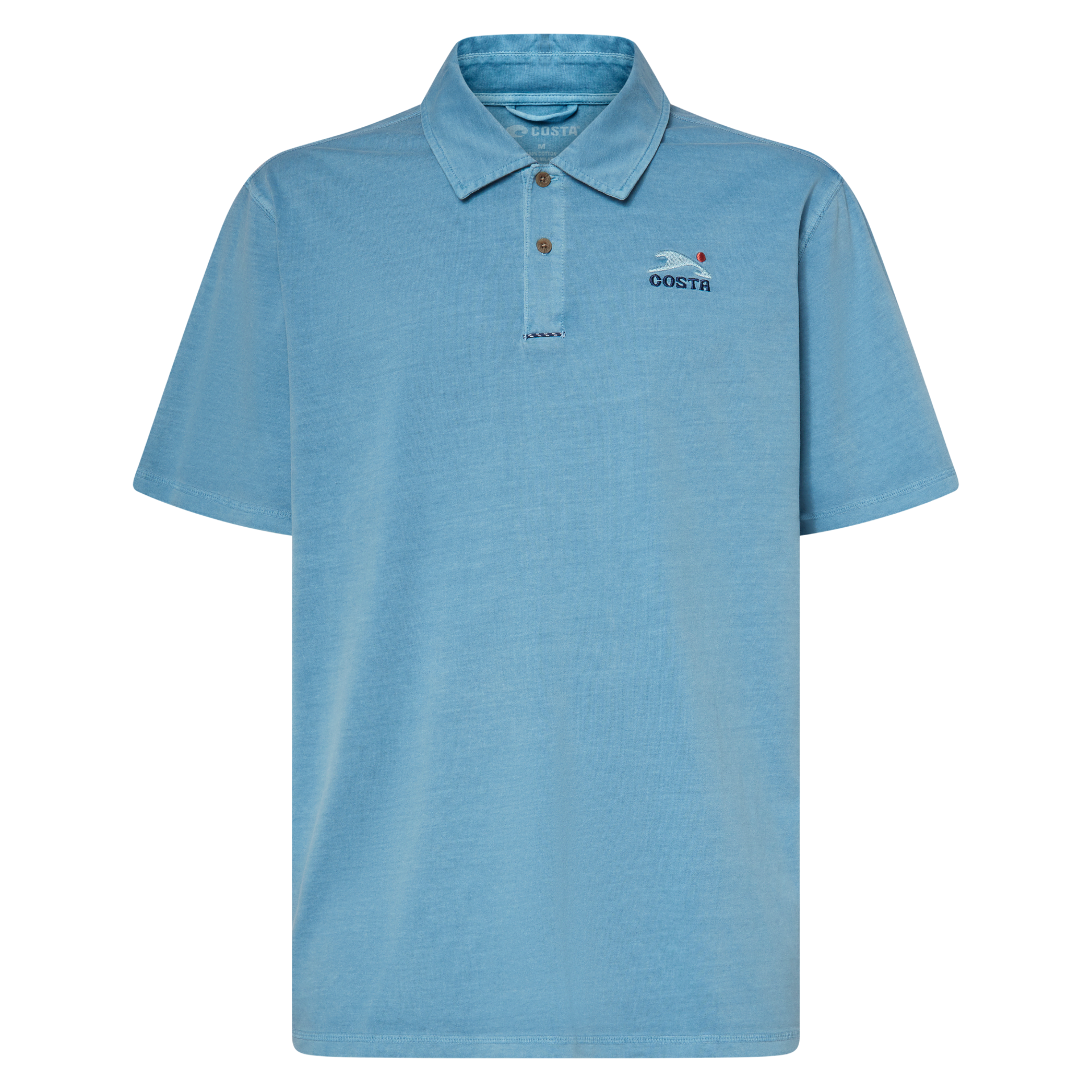 Costa Del Mar Lifestyle Sundown Polo Shirt Mens Low Tide FQA401340-6ZY, XL