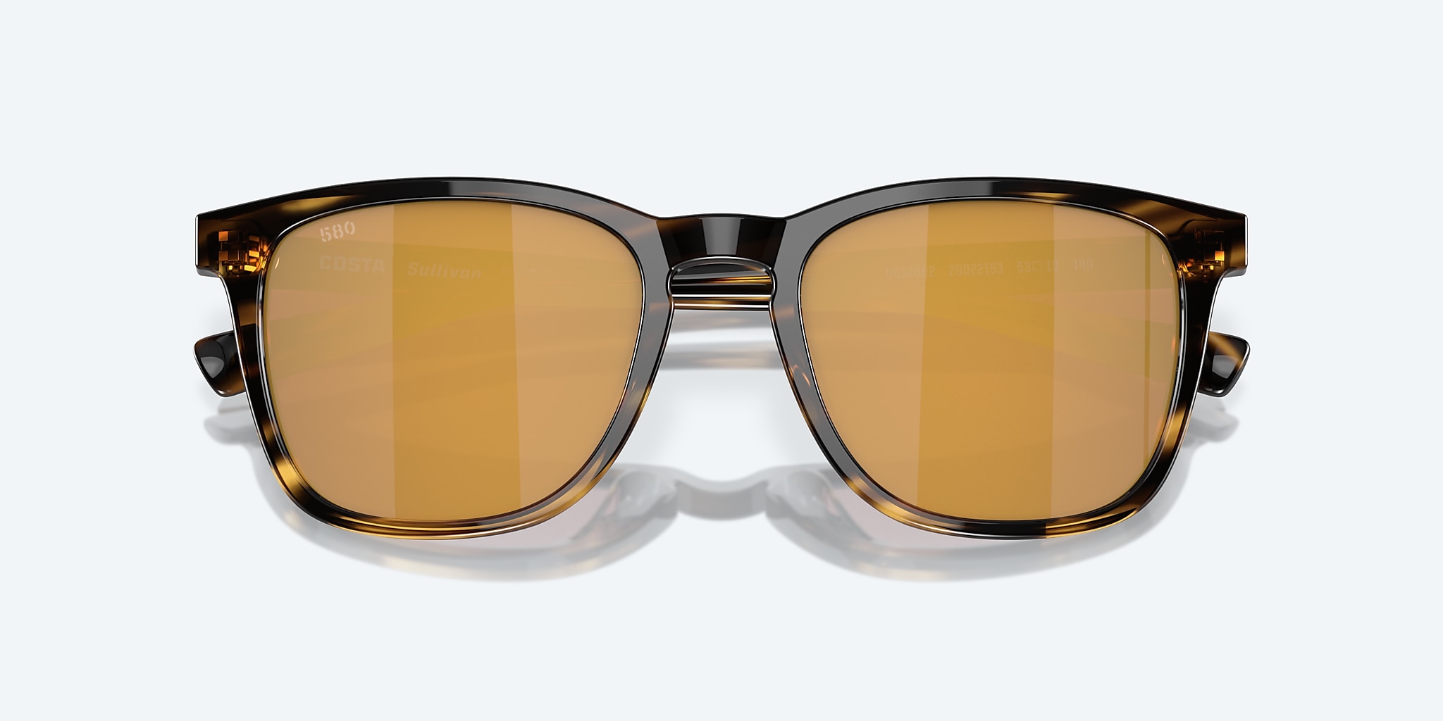 Sunglasses Costa Sullivan M (53-19) with Gold Mirror lens and Tortoise frame Image 6 of 8 Sunglasses Costa Sullivan M (53-19) with Gold Mirror lens and Tortoise frame Image 6 of 8