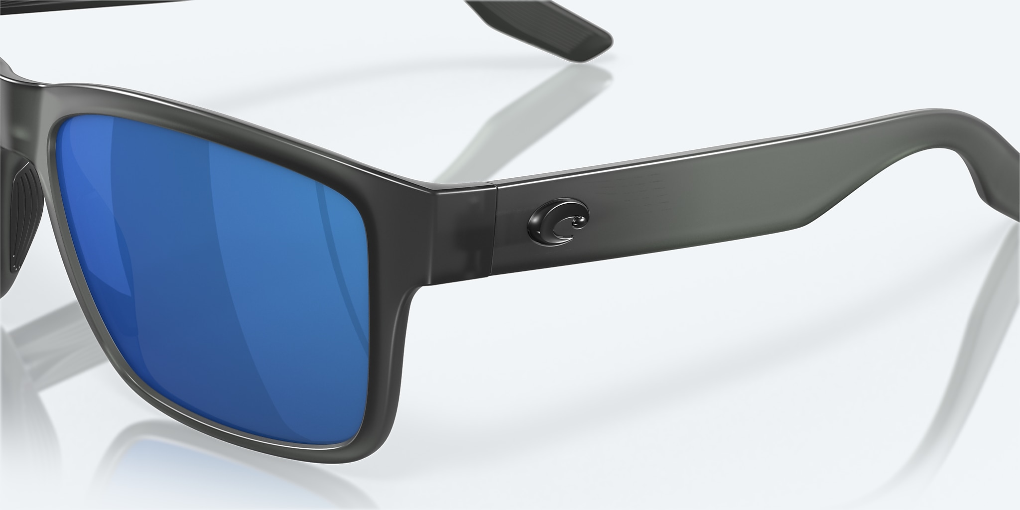 Sunglasses Costa Paunch XL (57-16) with Blue Mirror lens and Matte Smoke Crystal frame Image 6 of 8 Sunglasses Costa Paunch XL (57-16) with Blue Mirror lens and Matte Smoke Crystal frame Image 6 of 8
