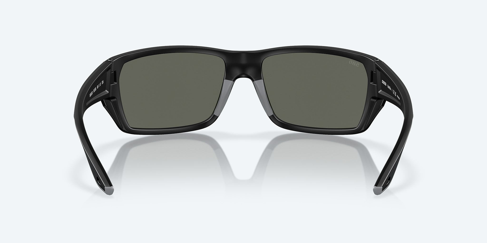 Sunglasses Costa Tailfin M (60-17) with Gray lens and Matte Black frame Image 4 of 7 Sunglasses Costa Tailfin M (60-17) with Gray lens and Matte Black frame Image 4 of 7