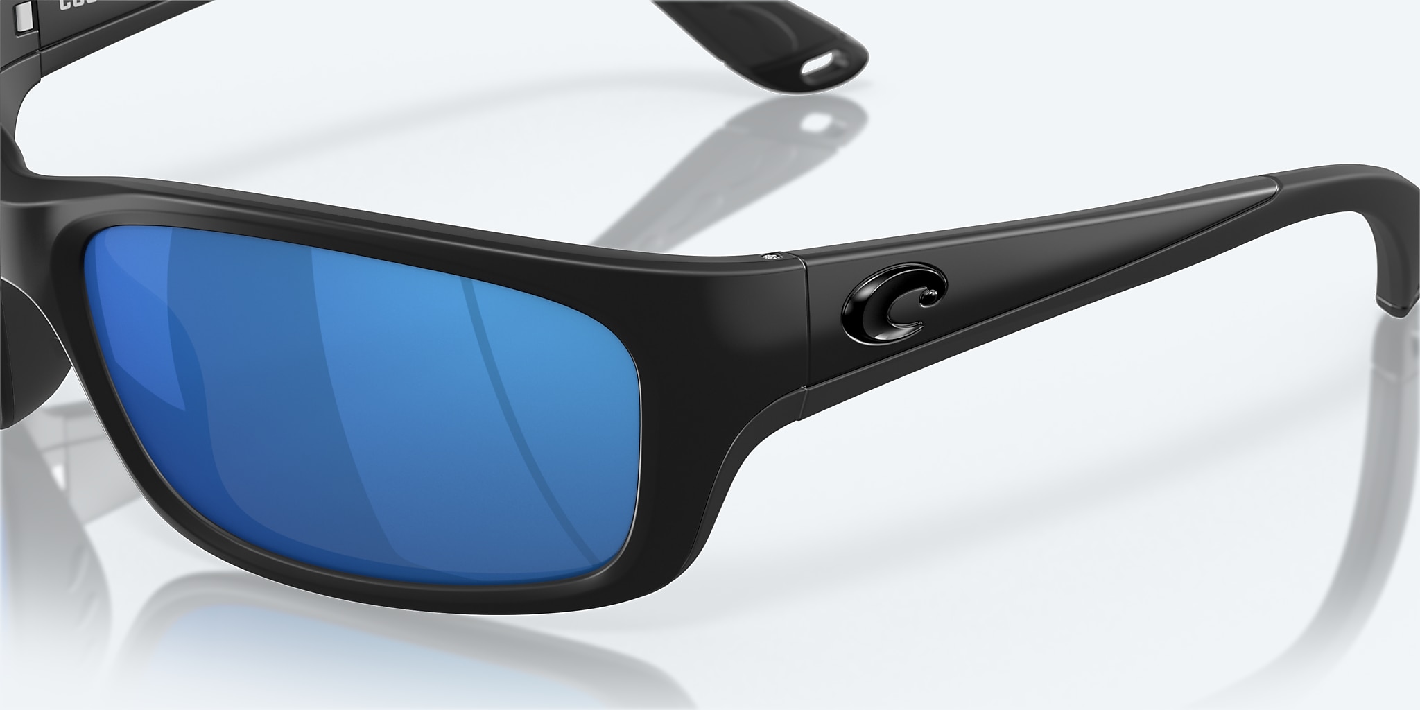 Sunglasses Costa Jose L (62-16) with Blue Mirror lens and Blackout frame Image 7 of 9 Sunglasses Costa Jose L (62-16) with Blue Mirror lens and Blackout frame Image 7 of 9