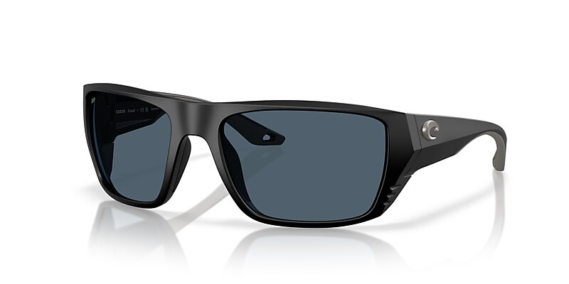 Costa Finlet L (59-19) with Gray lenses and Matte Black frame