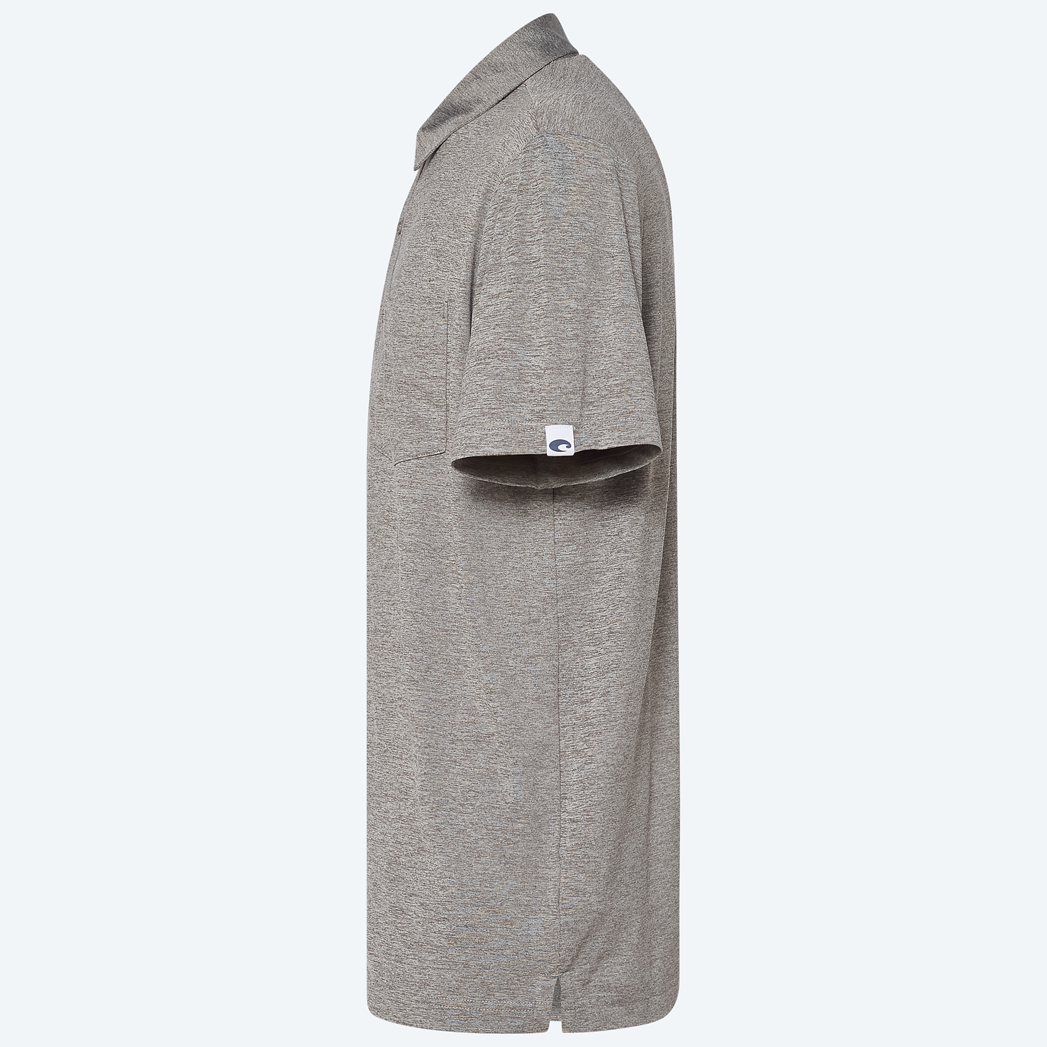 Apparel Storm Grey Heather Costa Ss Voyager Polo Image 3 of 3 Apparel Storm Grey Heather Costa Ss Voyager Polo Image 3 of 3
