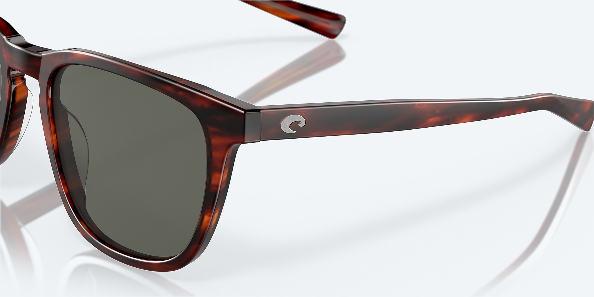 Sunglasses Costa Sullivan M (53-19) with Gray lens and Matte Tortoise frame Image 6 of 7 Sunglasses Costa Sullivan M (53-19) with Gray lens and Matte Tortoise frame Image 6 of 7