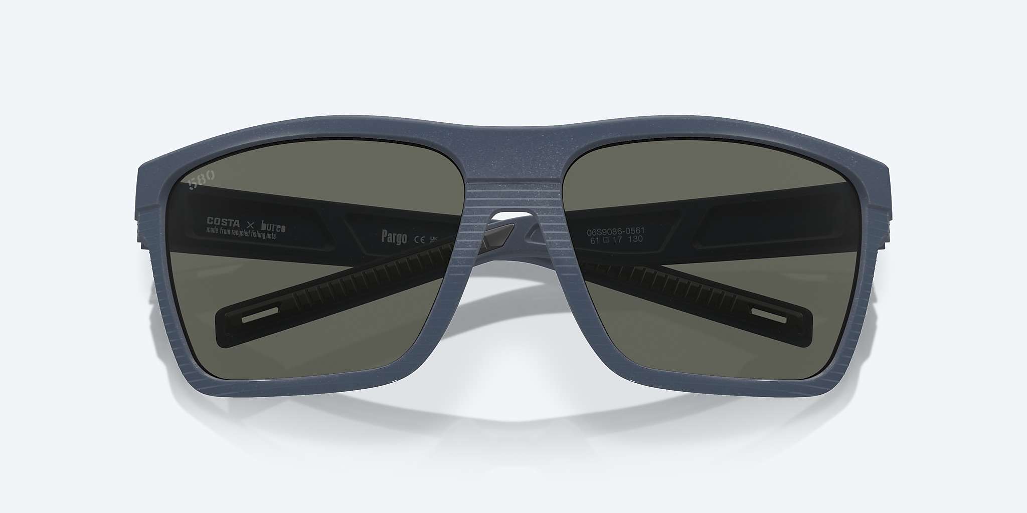 Sunglasses Costa Pargo L (61-17) with Gray lens and Midnight Blue frame Image 5 of 7 Sunglasses Costa Pargo L (61-17) with Gray lens and Midnight Blue frame Image 5 of 7