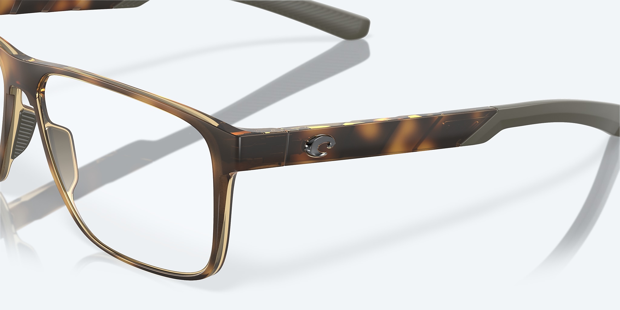 Eyeglasses Costa Ocean Ridge 700 S (53-14) with Demo Lens lens and Matte Tortoise frame Image 6 of 7 Eyeglasses Costa Ocean Ridge 700 S (53-14) with Demo Lens lens and Matte Tortoise frame Image 6 of 7