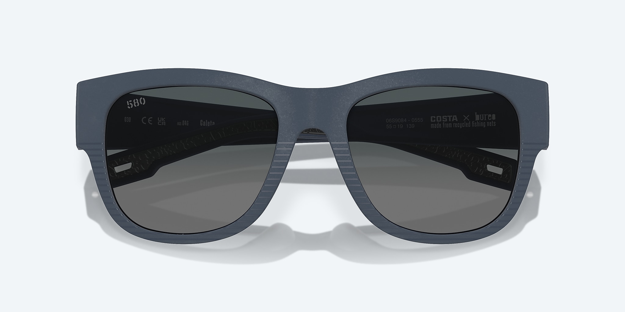Sunglasses Costa Caleta XL (55-19) with Gray Gradient lens and Midnight Blue frame Image 5 of 8 Sunglasses Costa Caleta XL (55-19) with Gray Gradient lens and Midnight Blue frame Image 5 of 8