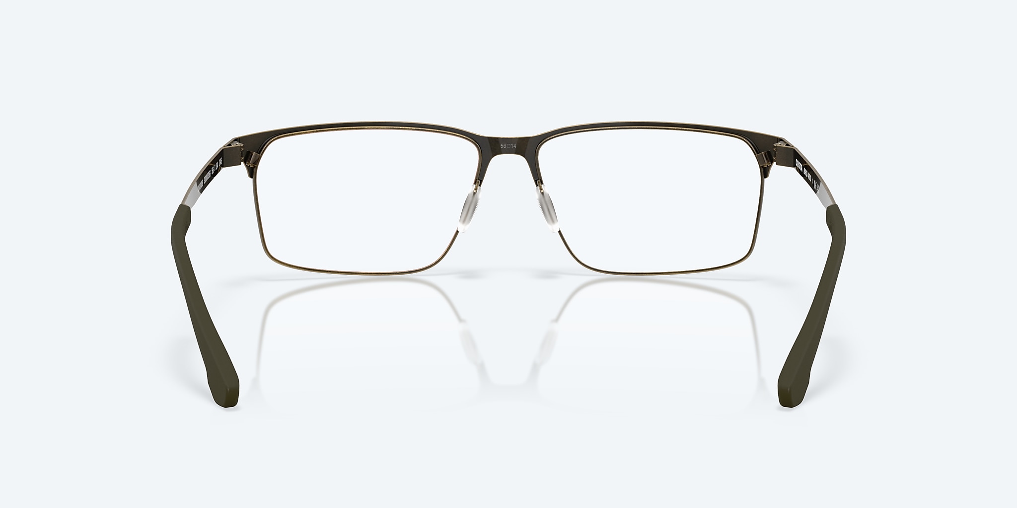 Eyeglasses Costa Bimini Road 400 S (54-14) with DEMO LENS lens and Weathered Brass frame Image 4 of 7 Eyeglasses Costa Bimini Road 400 S (54-14) with DEMO LENS lens and Weathered Brass frame Image 4 of 7