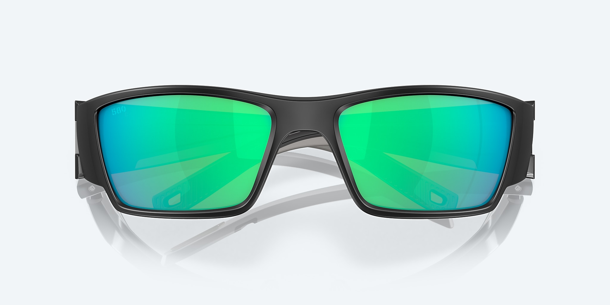 Sunglasses Costa Corbina PRO XL (61-18) with Green Mirror lens and Matte Black frame Image 5 of 7 Sunglasses Costa Corbina PRO XL (61-18) with Green Mirror lens and Matte Black frame Image 5 of 7