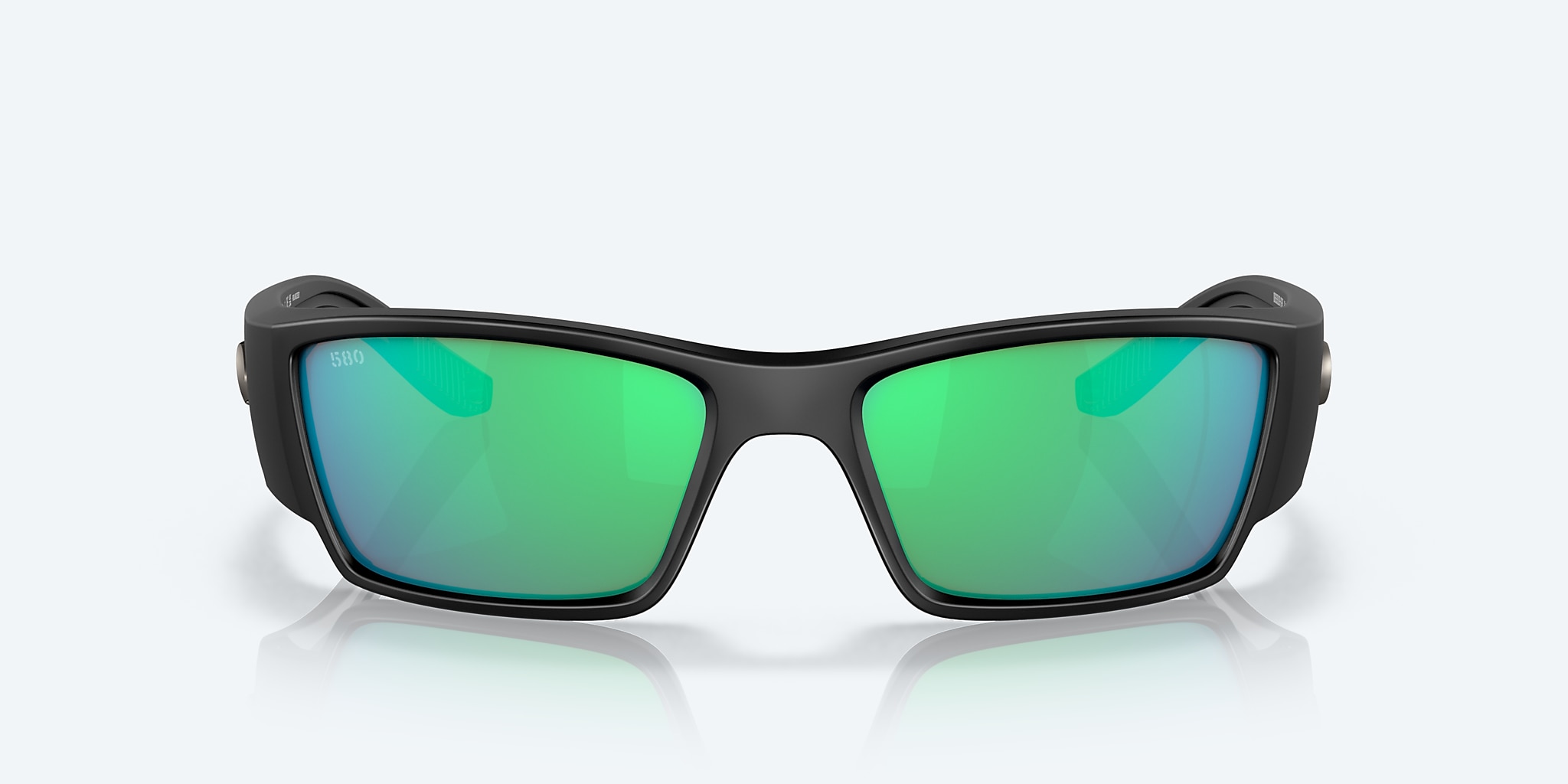Sunglasses Costa Corbina PRO XL (61-18) with Green Mirror lens and Matte Black frame Image 2 of 7 Sunglasses Costa Corbina PRO XL (61-18) with Green Mirror lens and Matte Black frame Image 2 of 7