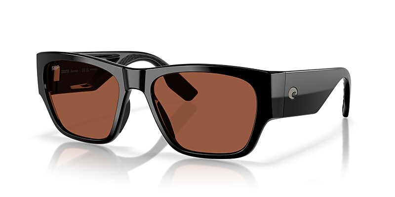 Costa Suenos XL (57-18) with Copper lenses and Black frame | Costa