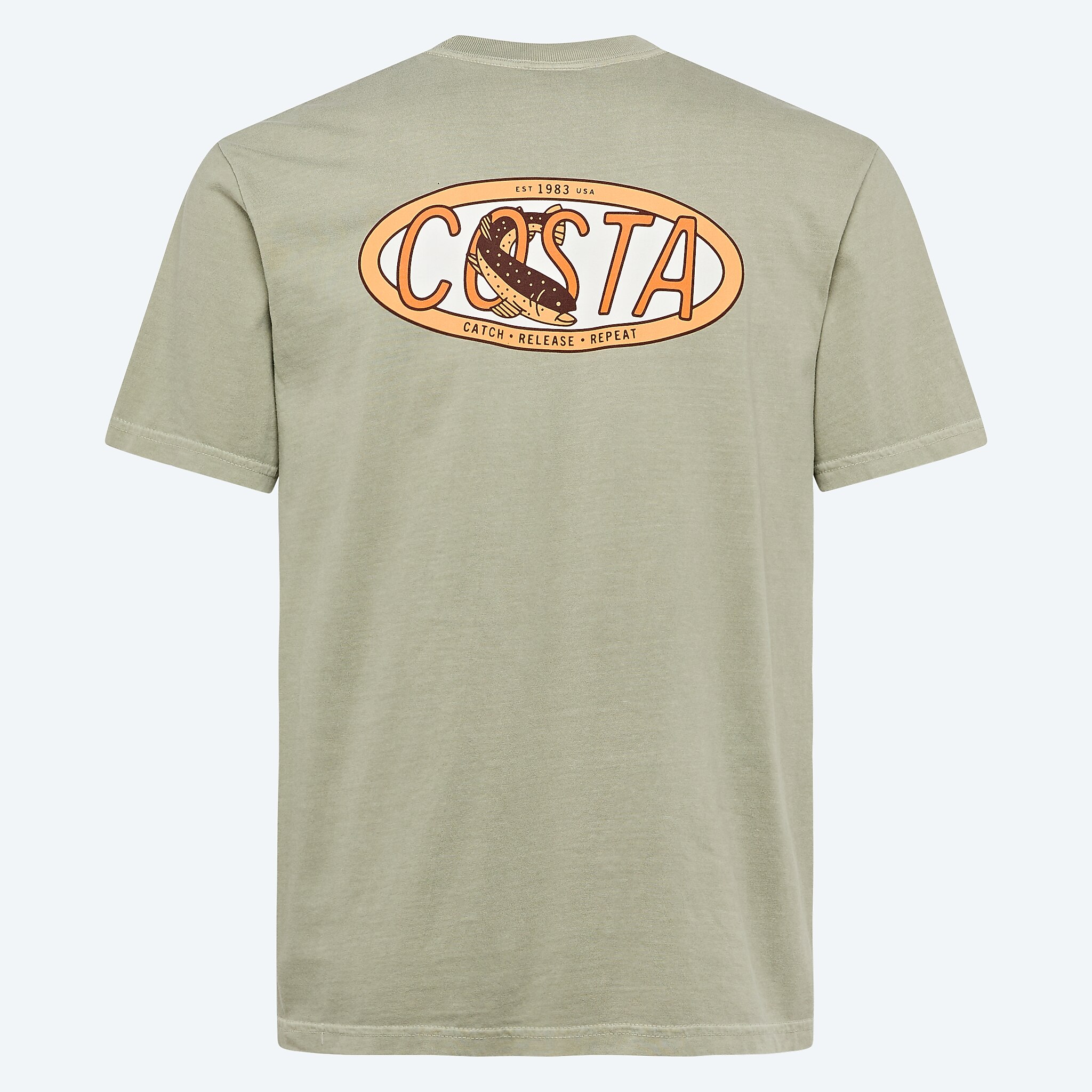 Apparel Sandstone Costa Fish Badge Image 1 of 2